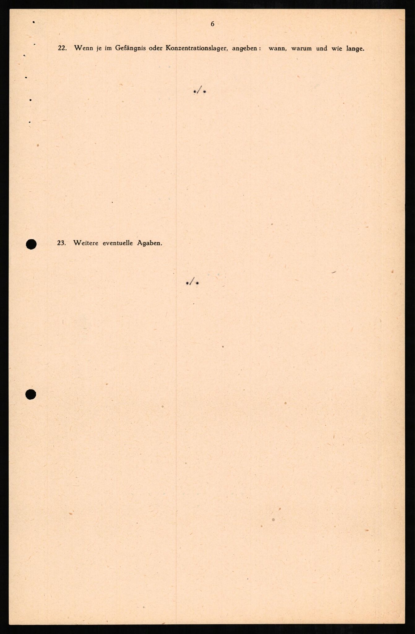 Forsvaret, Forsvarets overkommando II, AV/RA-RAFA-3915/D/Db/L0006: CI Questionaires. Tyske okkupasjonsstyrker i Norge. Tyskere., 1945-1946, s. 310