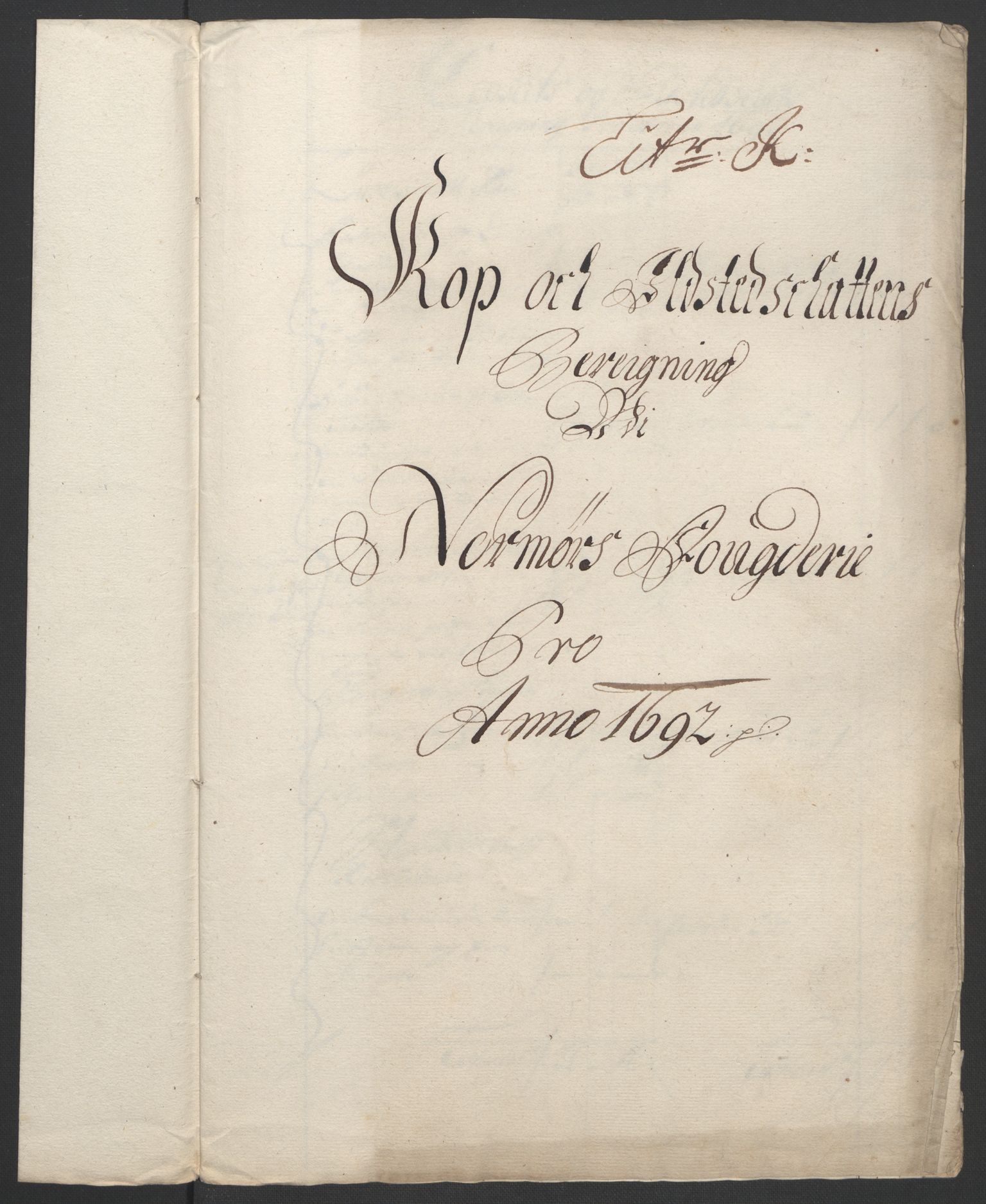 Rentekammeret inntil 1814, Reviderte regnskaper, Fogderegnskap, AV/RA-EA-4092/R56/L3735: Fogderegnskap Nordmøre, 1692-1693, s. 142