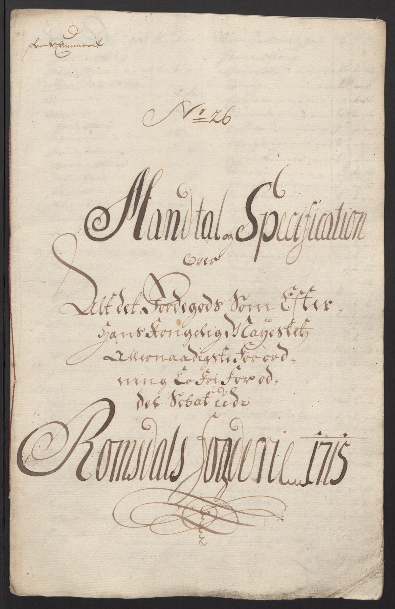 Rentekammeret inntil 1814, Reviderte regnskaper, Fogderegnskap, RA/EA-4092/R55/L3663: Fogderegnskap Romsdal, 1715-1716, s. 210
