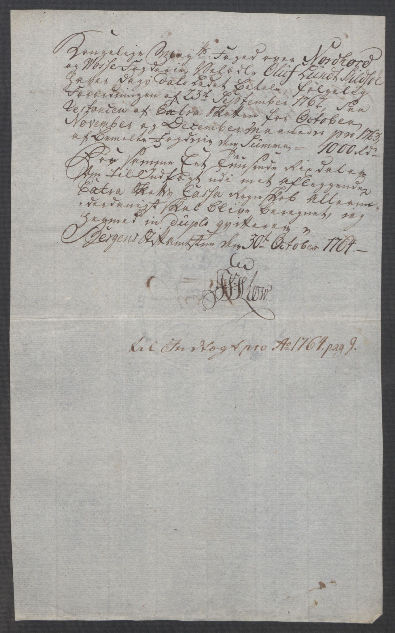 Rentekammeret inntil 1814, Reviderte regnskaper, Fogderegnskap, RA/EA-4092/R51/L3303: Ekstraskatten Nordhordland og Voss, 1762-1772, s. 85