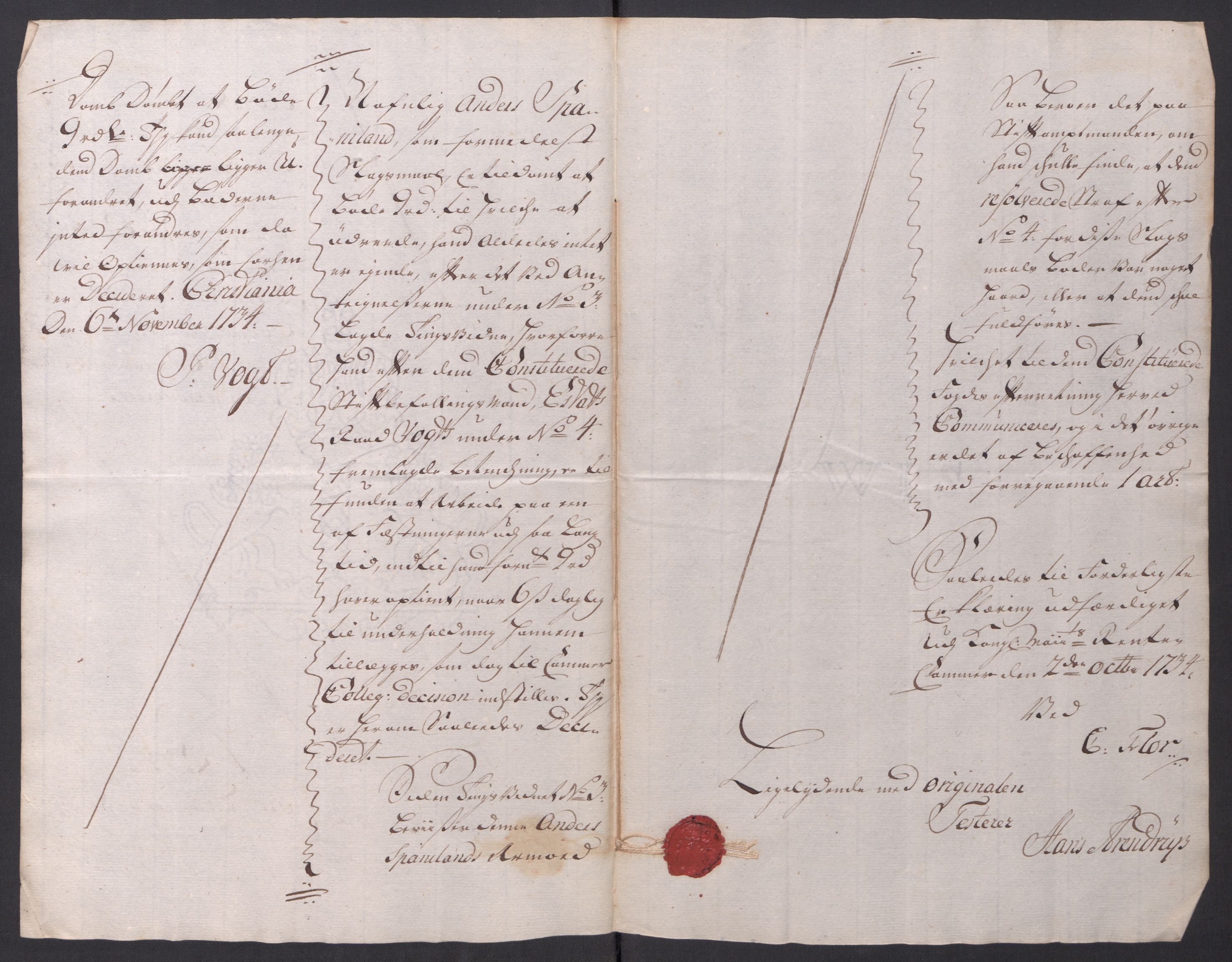 Kommanderende general (KG I) med Det norske krigsdirektorium, AV/RA-EA-5419/D/L0154: Fredriksten festning: Brev, inventarfortegnelser og regnskapsekstrakter, 1730-1739, s. 220
