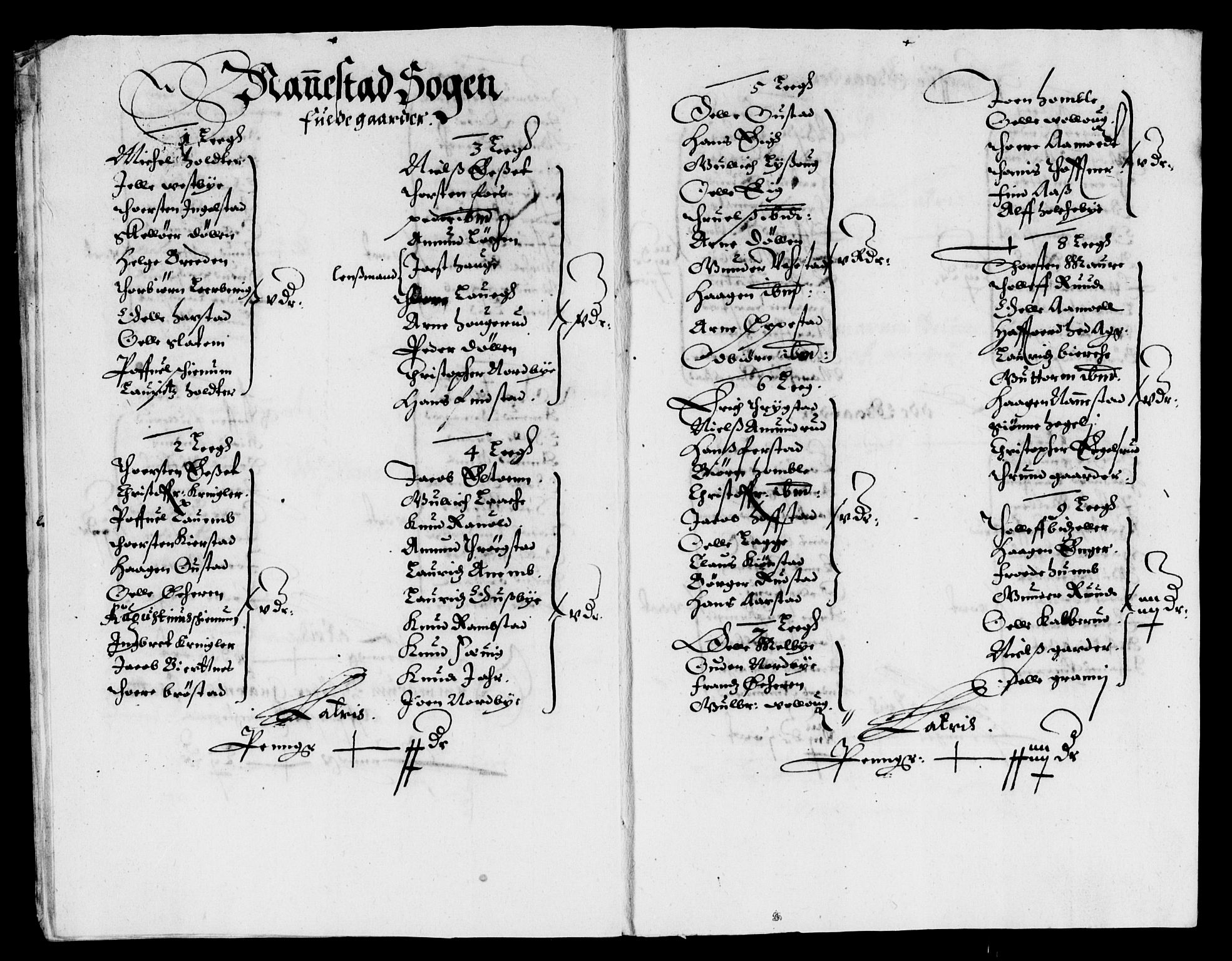 Rentekammeret inntil 1814, Reviderte regnskaper, Lensregnskaper, AV/RA-EA-5023/R/Rb/Rba/L0168: Akershus len, 1642-1643