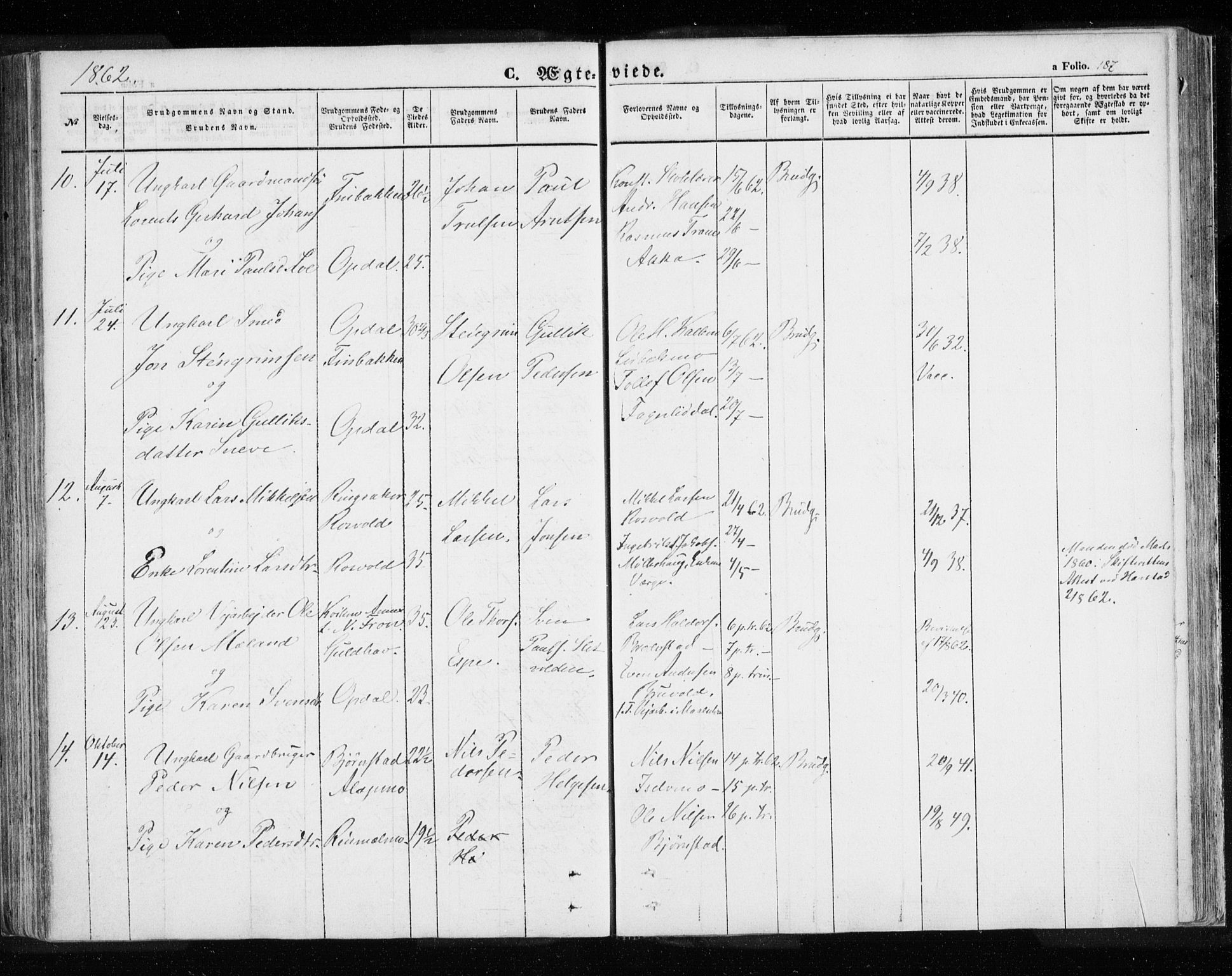 Målselv sokneprestembete, AV/SATØ-S-1311/G/Ga/Gaa/L0003kirke: Ministerialbok nr. 3, 1853-1863, s. 187