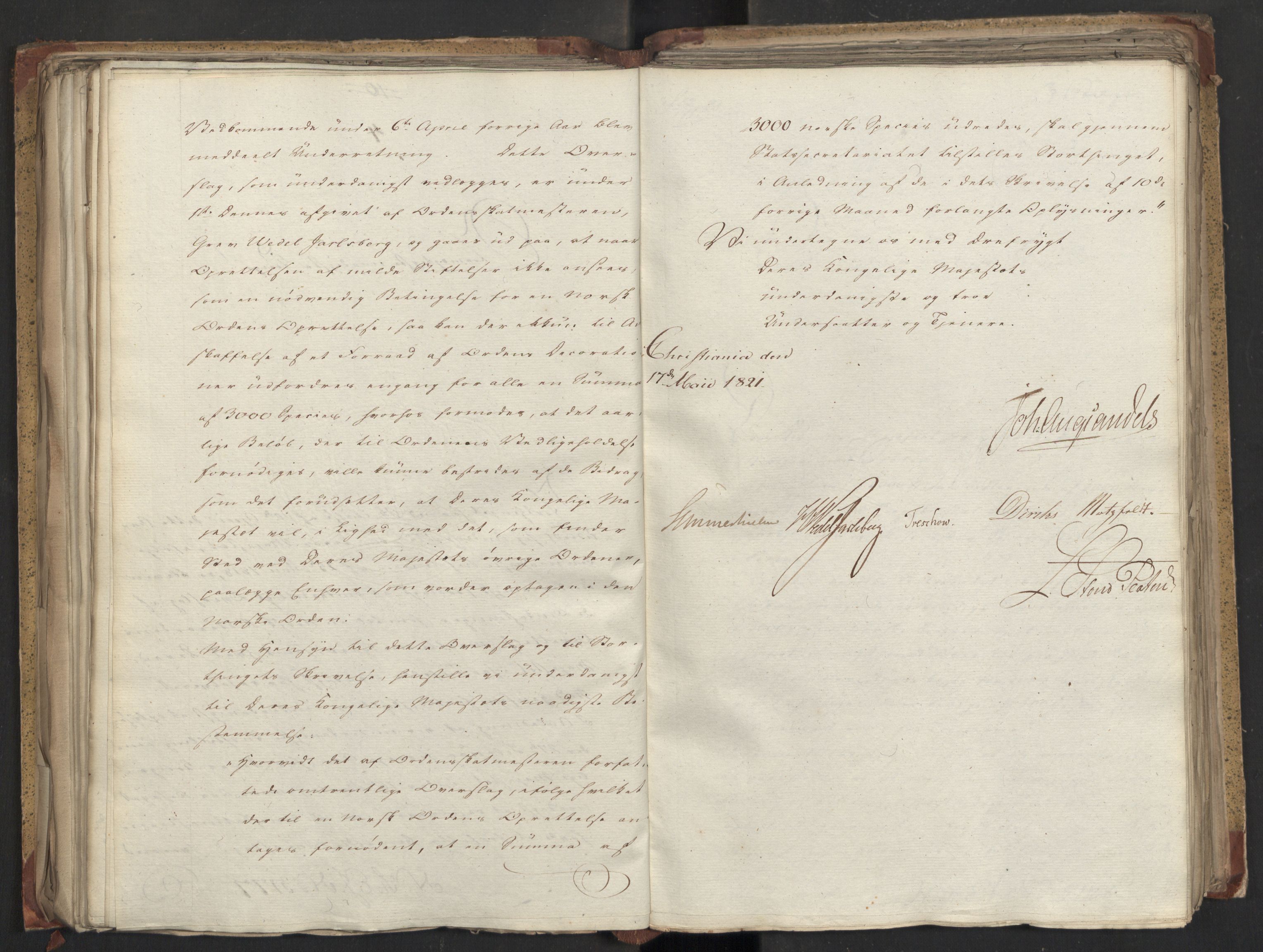 Statsrådsavdelingen i Stockholm, RA/S-1003/D/Da/L0026: Regjeringsinnstillinger nr. 5069-5274, 1821, s. 231