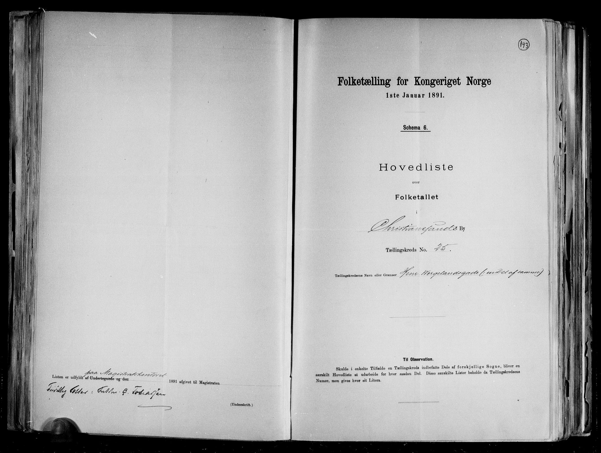 RA, Folketelling 1891 for 1001 Kristiansand kjøpstad, 1891, s. 53