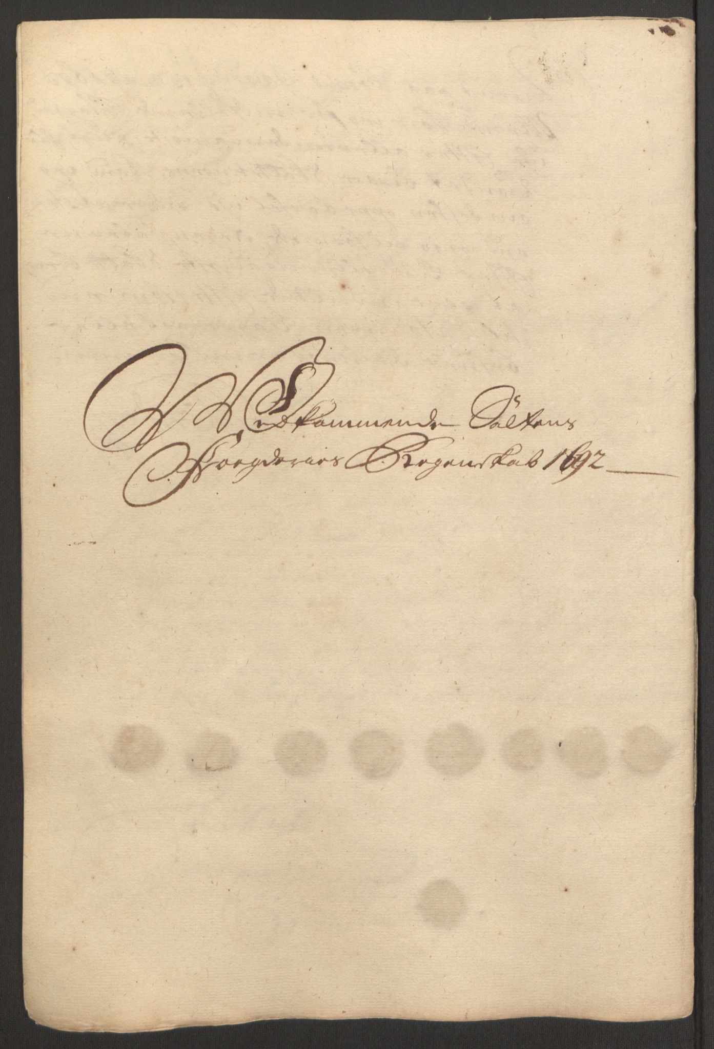 Rentekammeret inntil 1814, Reviderte regnskaper, Fogderegnskap, AV/RA-EA-4092/R66/L4577: Fogderegnskap Salten, 1691-1693, s. 188