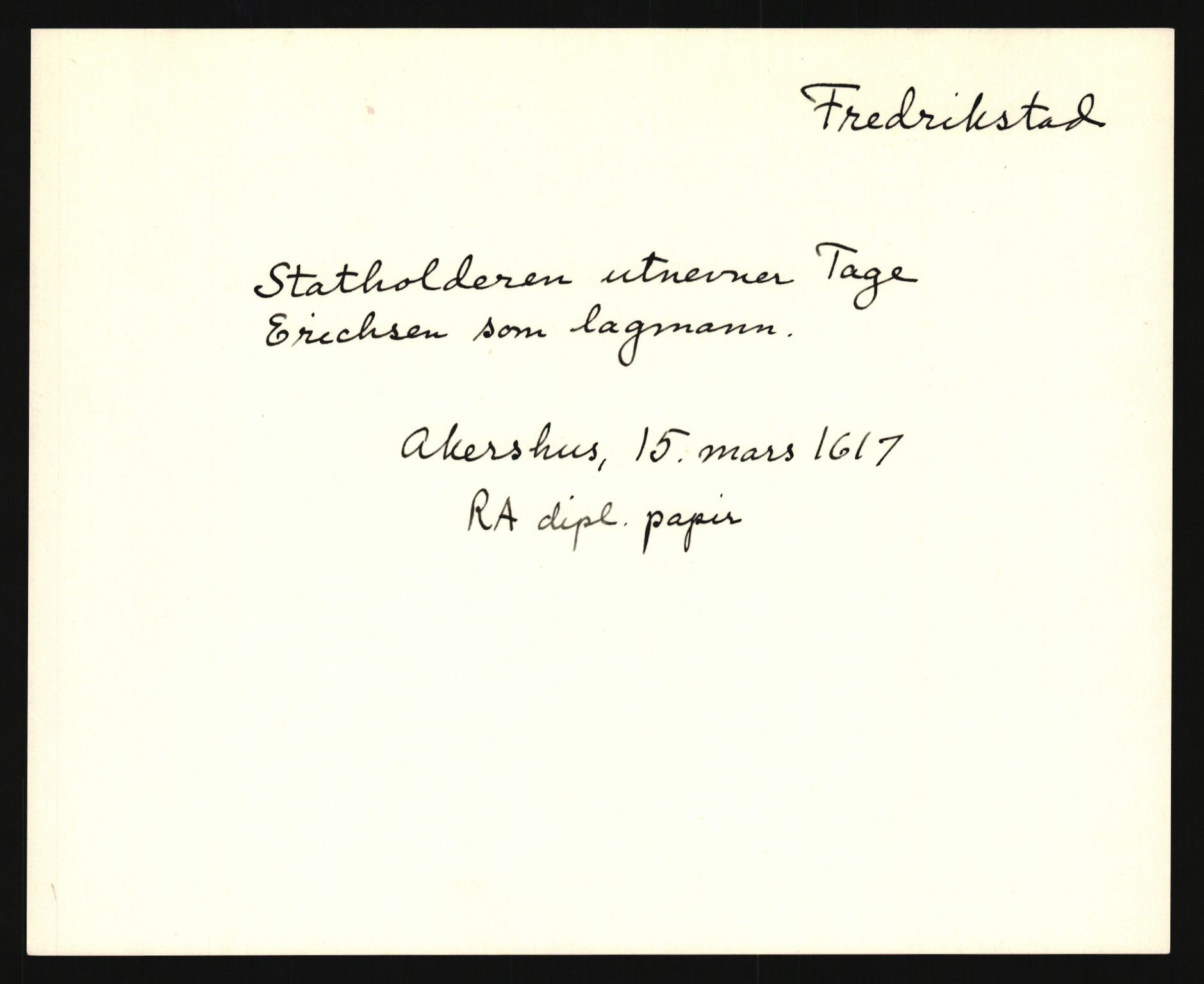 Riksarkivets diplomsamling, AV/RA-EA-5965/F35/F35e/L0004: Registreringssedler Østfold 4, 1300-1900, s. 969