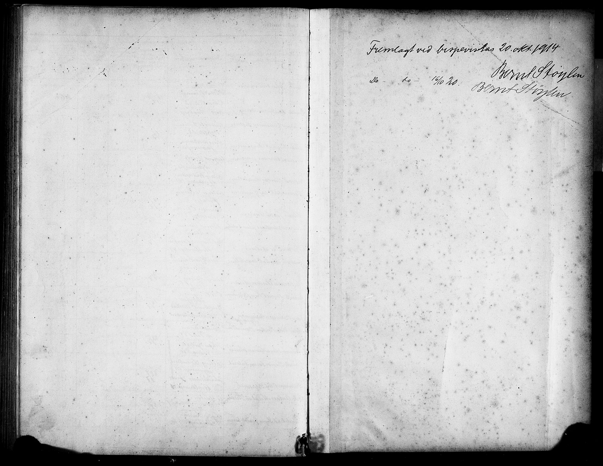 St. Johannes sokneprestkontor, AV/SAST-A-101814/001/30/30BB/L0005: Klokkerbok nr. B 5, 1901-1917