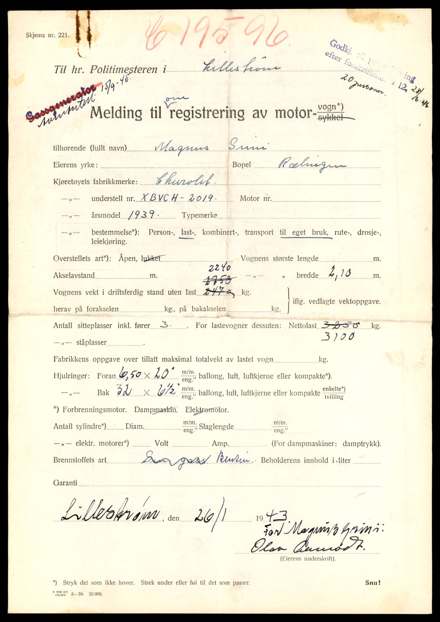 Møre og Romsdal vegkontor - Ålesund trafikkstasjon, AV/SAT-A-4099/F/Fe/L0033: Registreringskort for kjøretøy T 12151 - T 12474, 1927-1998, s. 985