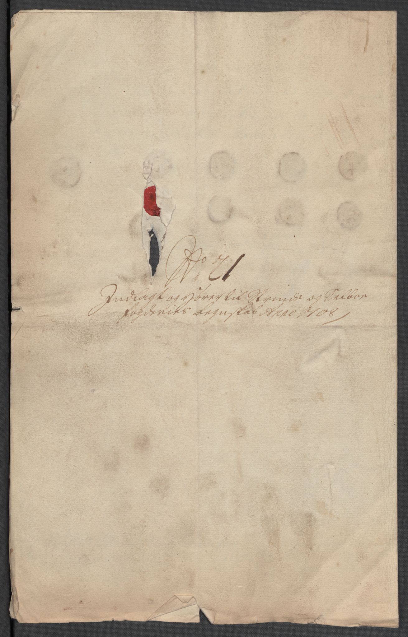 Rentekammeret inntil 1814, Reviderte regnskaper, Fogderegnskap, AV/RA-EA-4092/R61/L4110: Fogderegnskap Strinda og Selbu, 1707-1708, s. 473
