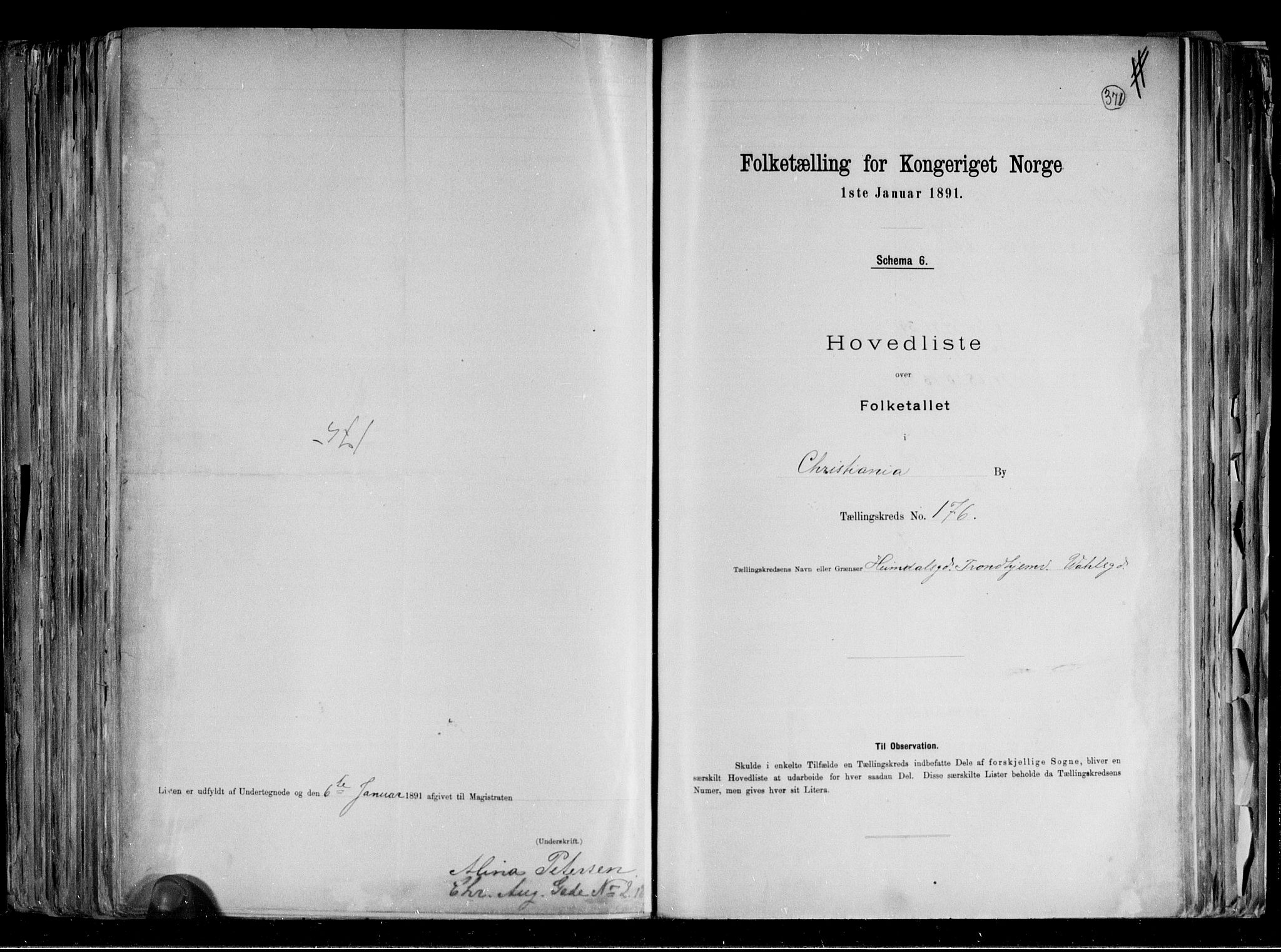RA, Folketelling 1891 for 0301 Kristiania kjøpstad, 1891, s. 88151