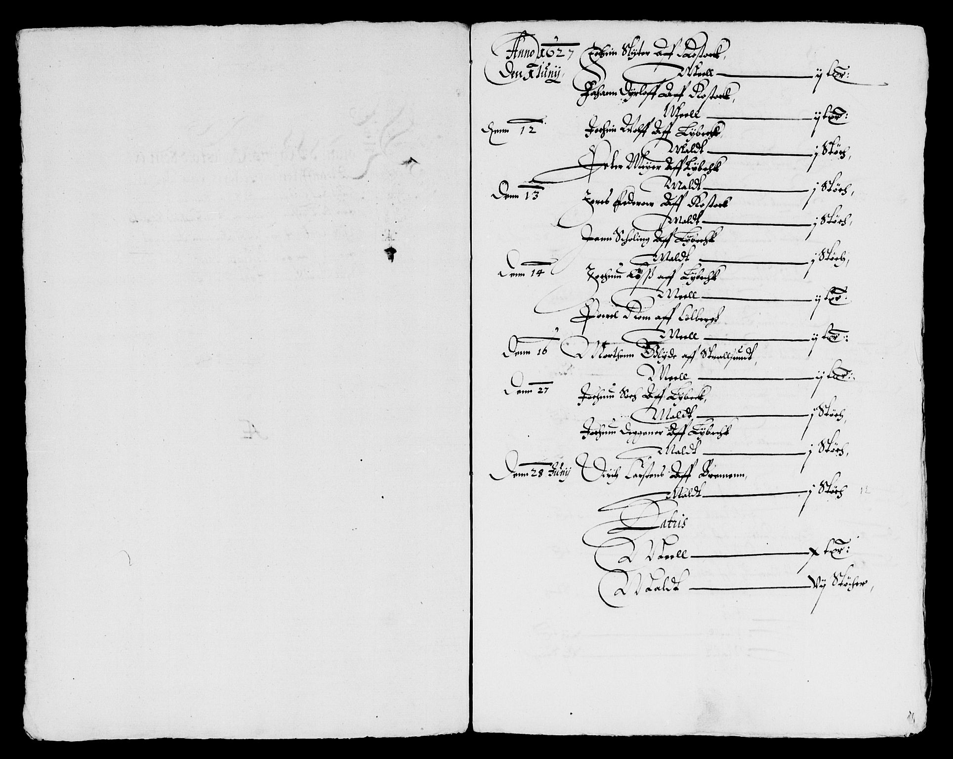 Rentekammeret inntil 1814, Reviderte regnskaper, Lensregnskaper, RA/EA-5023/R/Rb/Rbt/L0043: Bergenhus len, 1619-1628