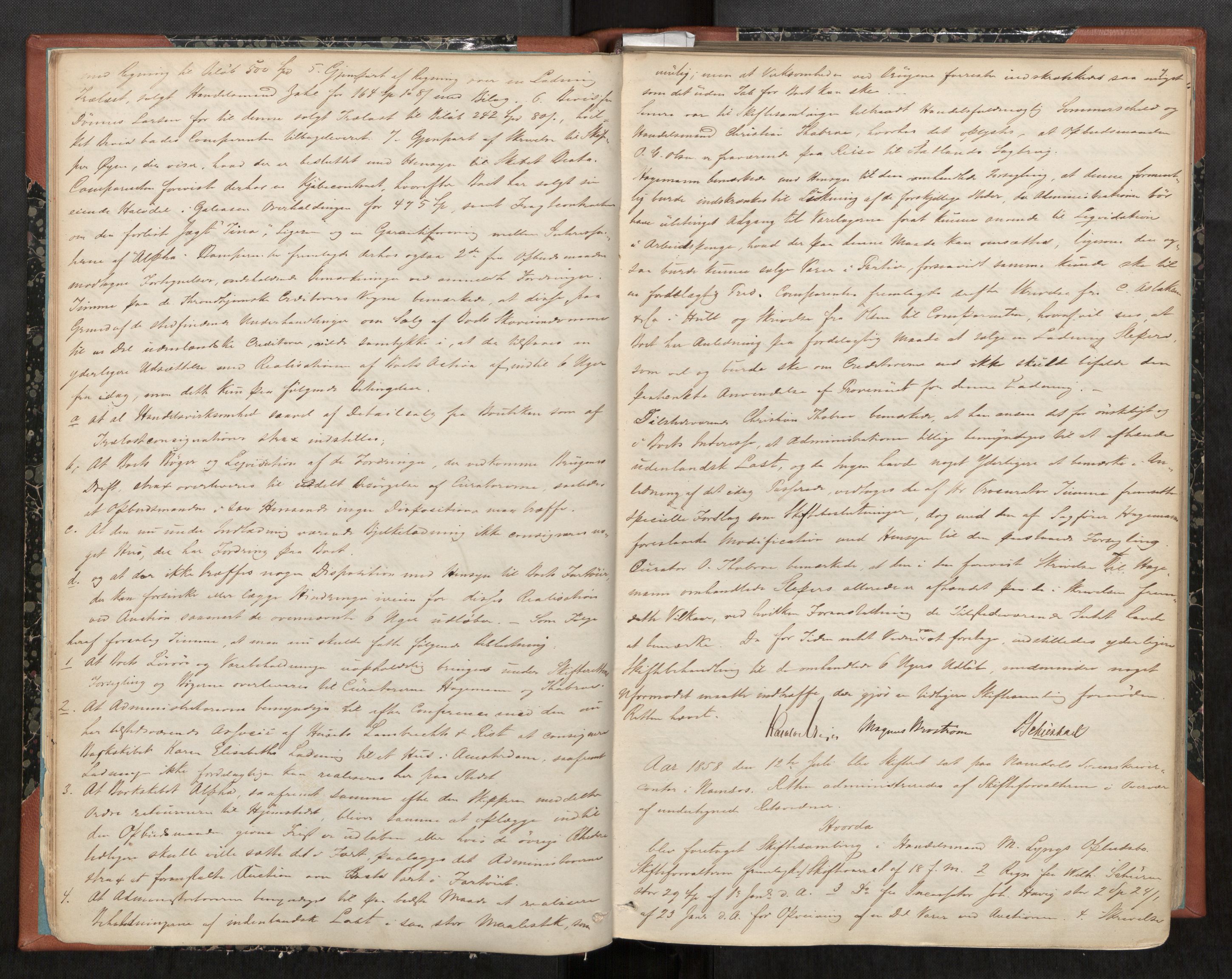 Namdal sorenskriveri, AV/SAT-A-4133/1/3/3B/L0003: Skiftebehandlingsprotokoll, 1858-1880, s. 7