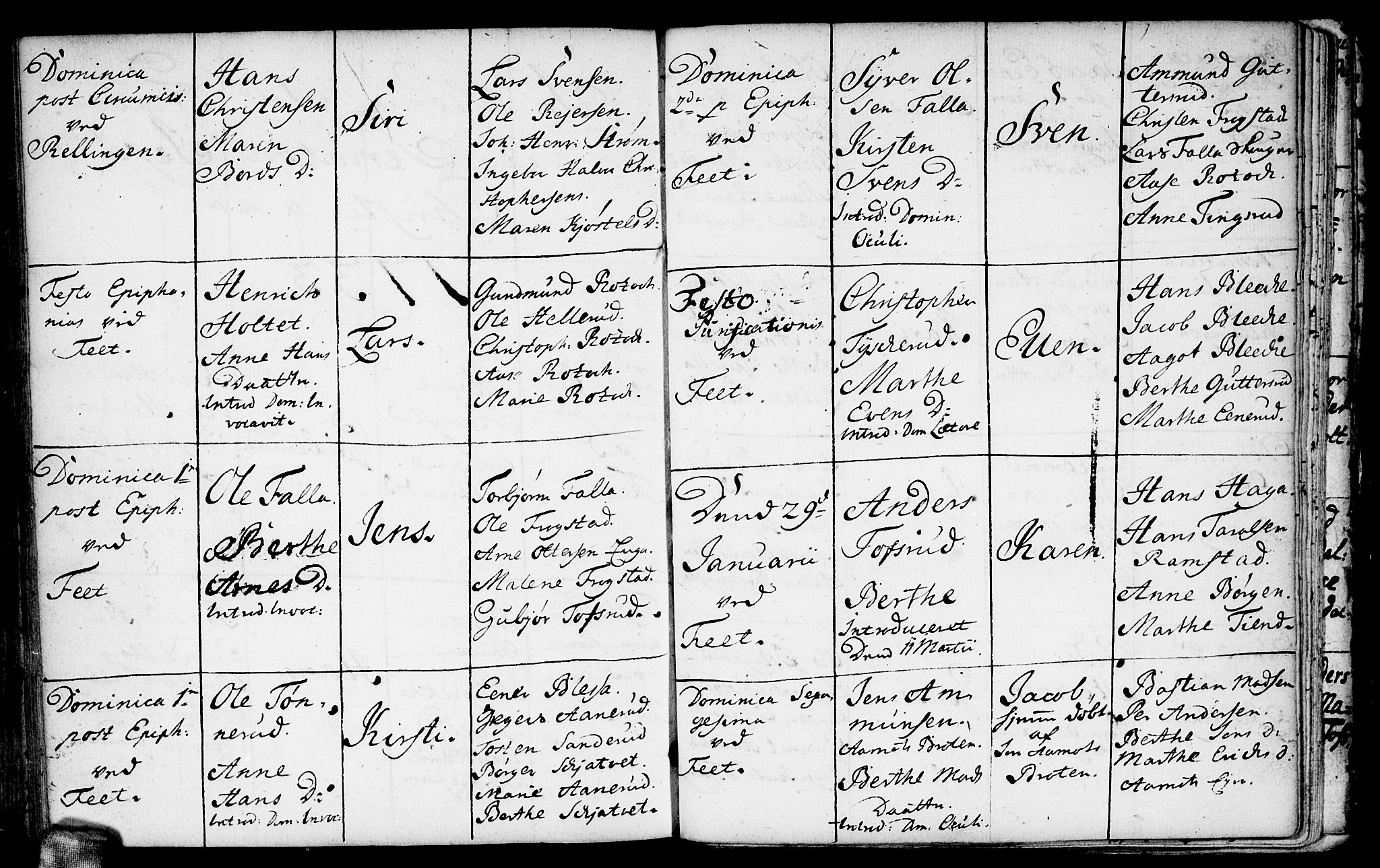 Fet prestekontor Kirkebøker, AV/SAO-A-10370a/F/Fa/L0001: Ministerialbok nr. I 1, 1716-1751, s. 111
