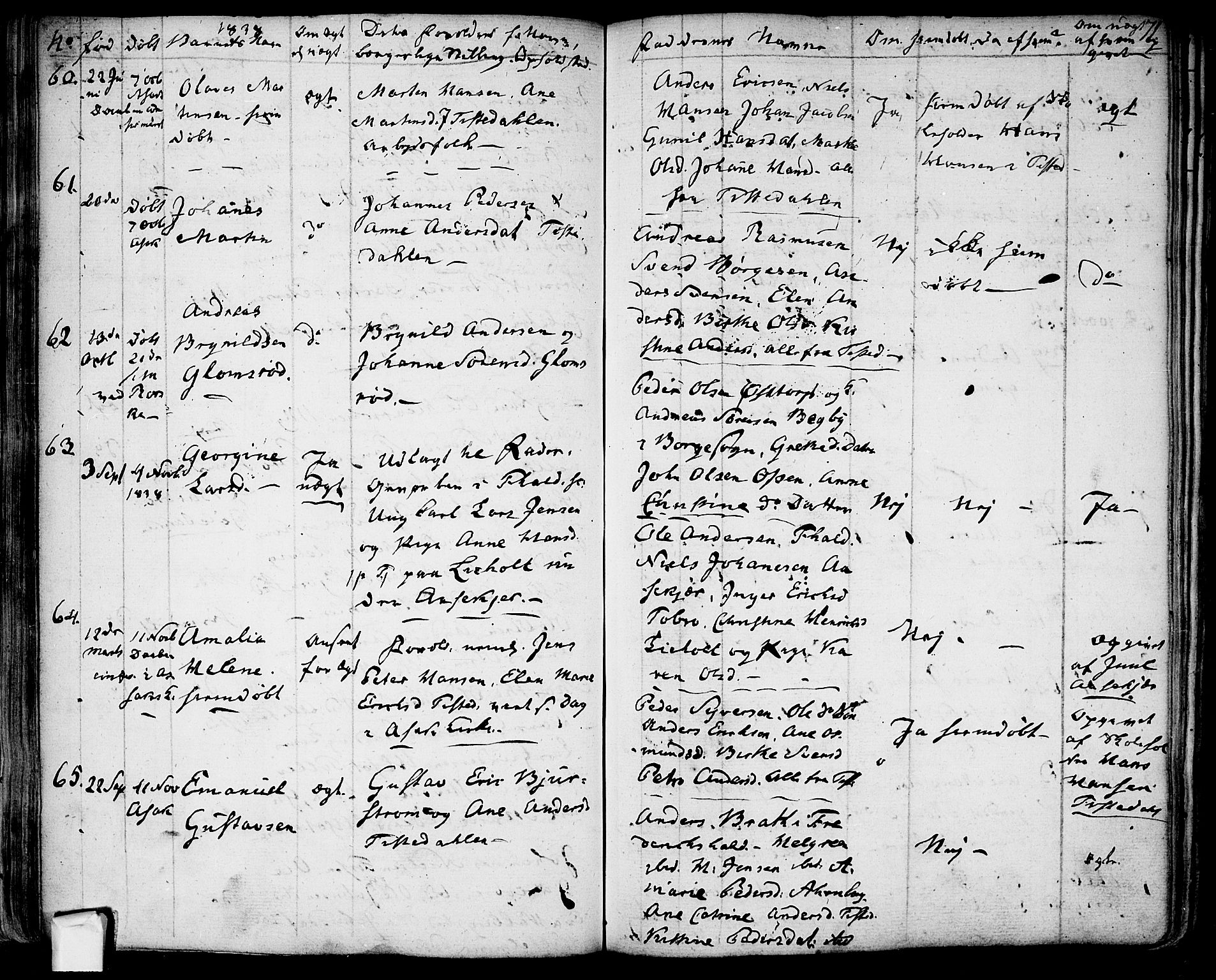Berg prestekontor Kirkebøker, AV/SAO-A-10902/F/Fa/L0003: Ministerialbok nr. I 3, 1832-1842, s. 71