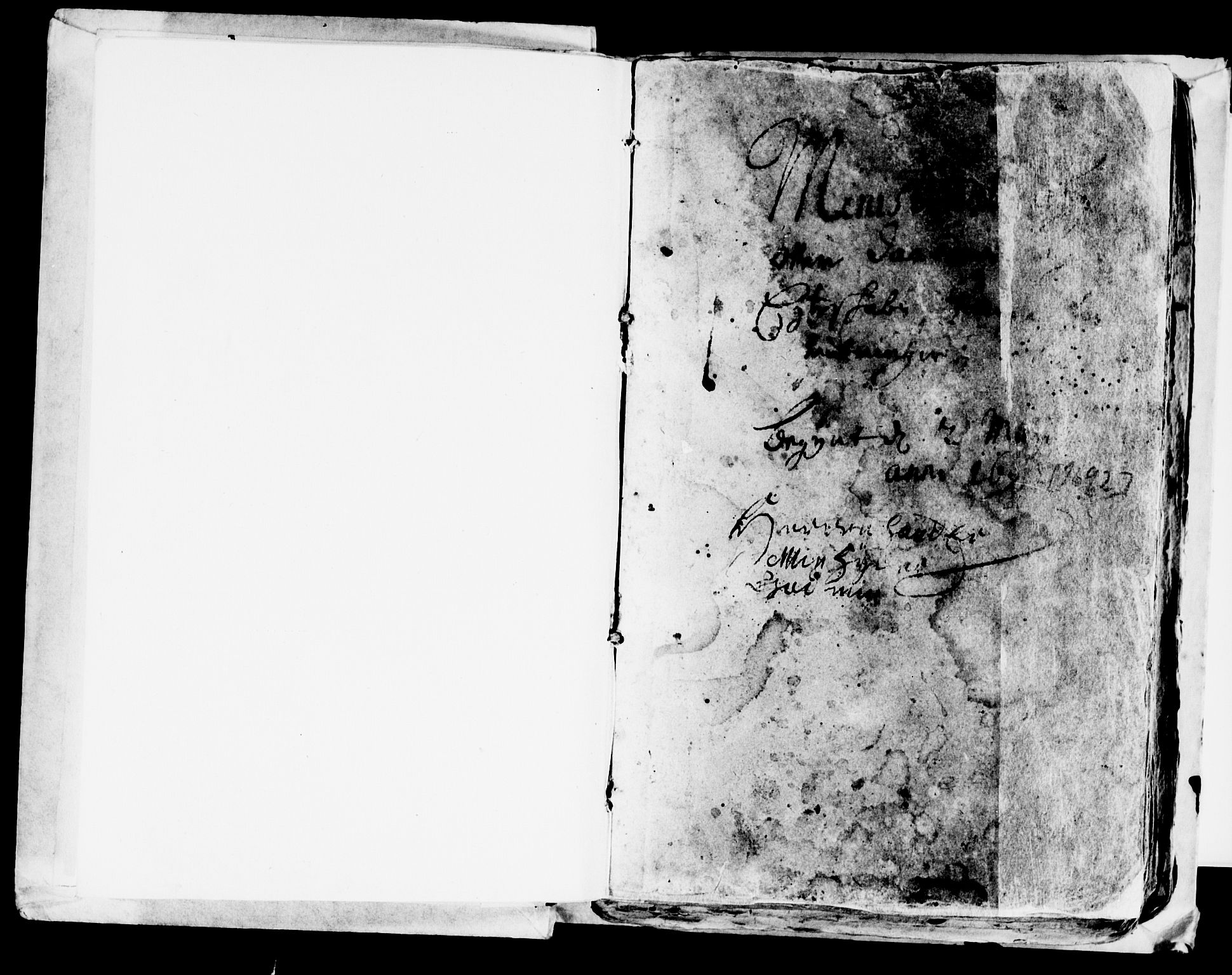 Ministerialprotokoller, klokkerbøker og fødselsregistre - Nord-Trøndelag, AV/SAT-A-1458/722/L0214: Ministerialbok nr. 722A01, 1692-1718, s. 1
