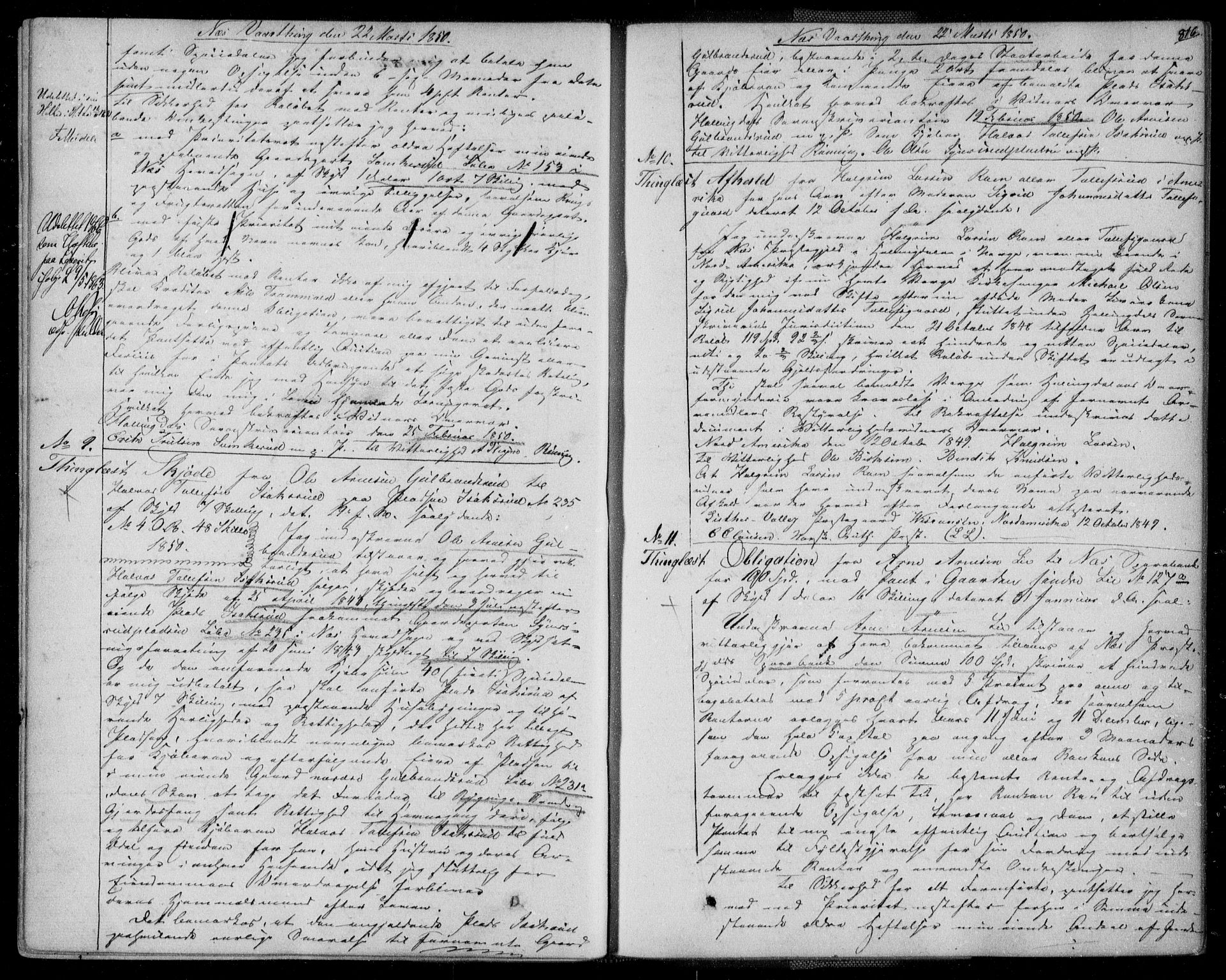 Hallingdal sorenskriveri, SAKO/A-121/G/Ga/L0006b: Pantebok nr. 6b, 1848-1850, s. 816