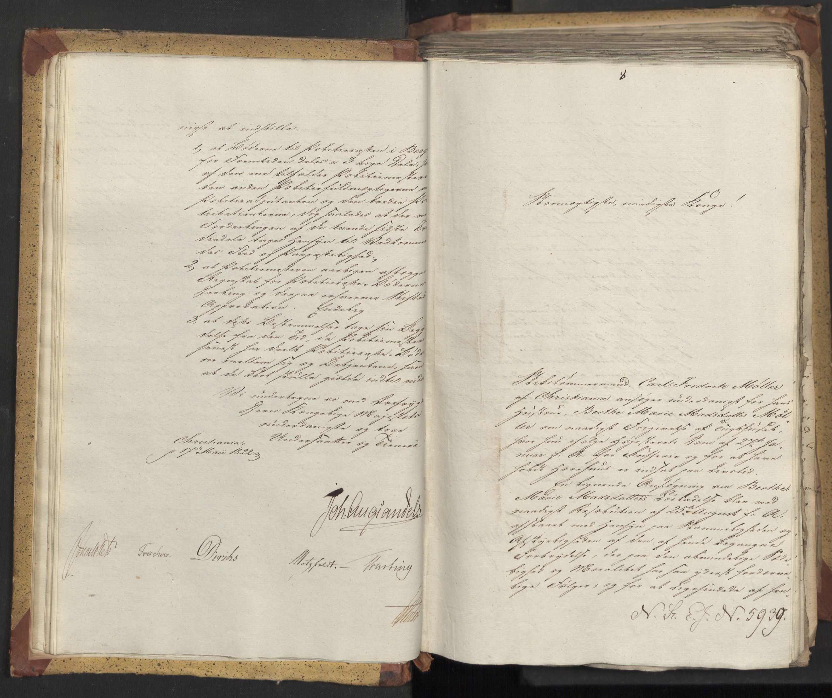 Statsrådsavdelingen i Stockholm, AV/RA-S-1003/D/Da/L0031: Regjeringsinnstillinger nr. 5932-6139, 1822, s. 20
