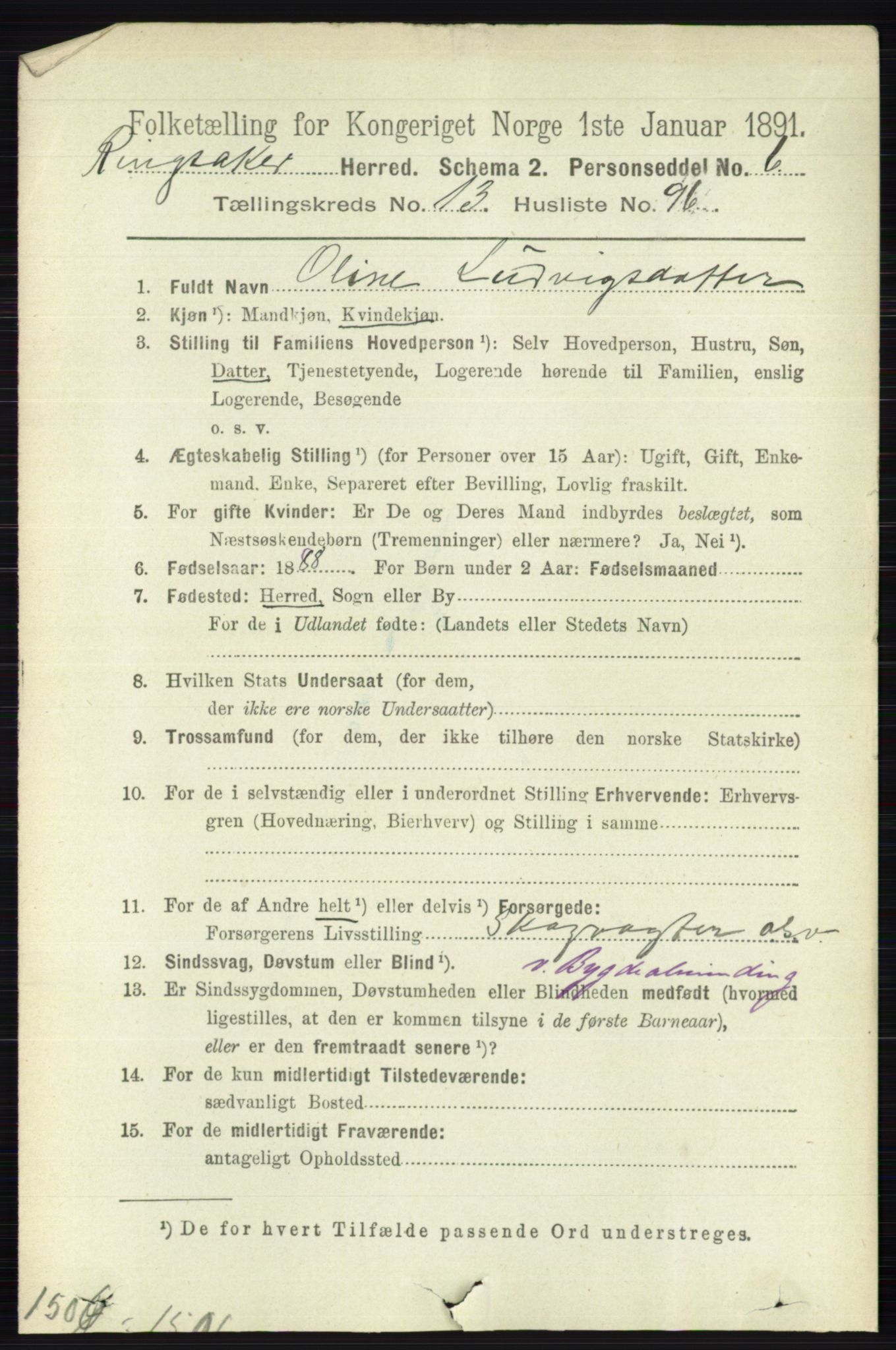 RA, Folketelling 1891 for 0412 Ringsaker herred, 1891, s. 7740