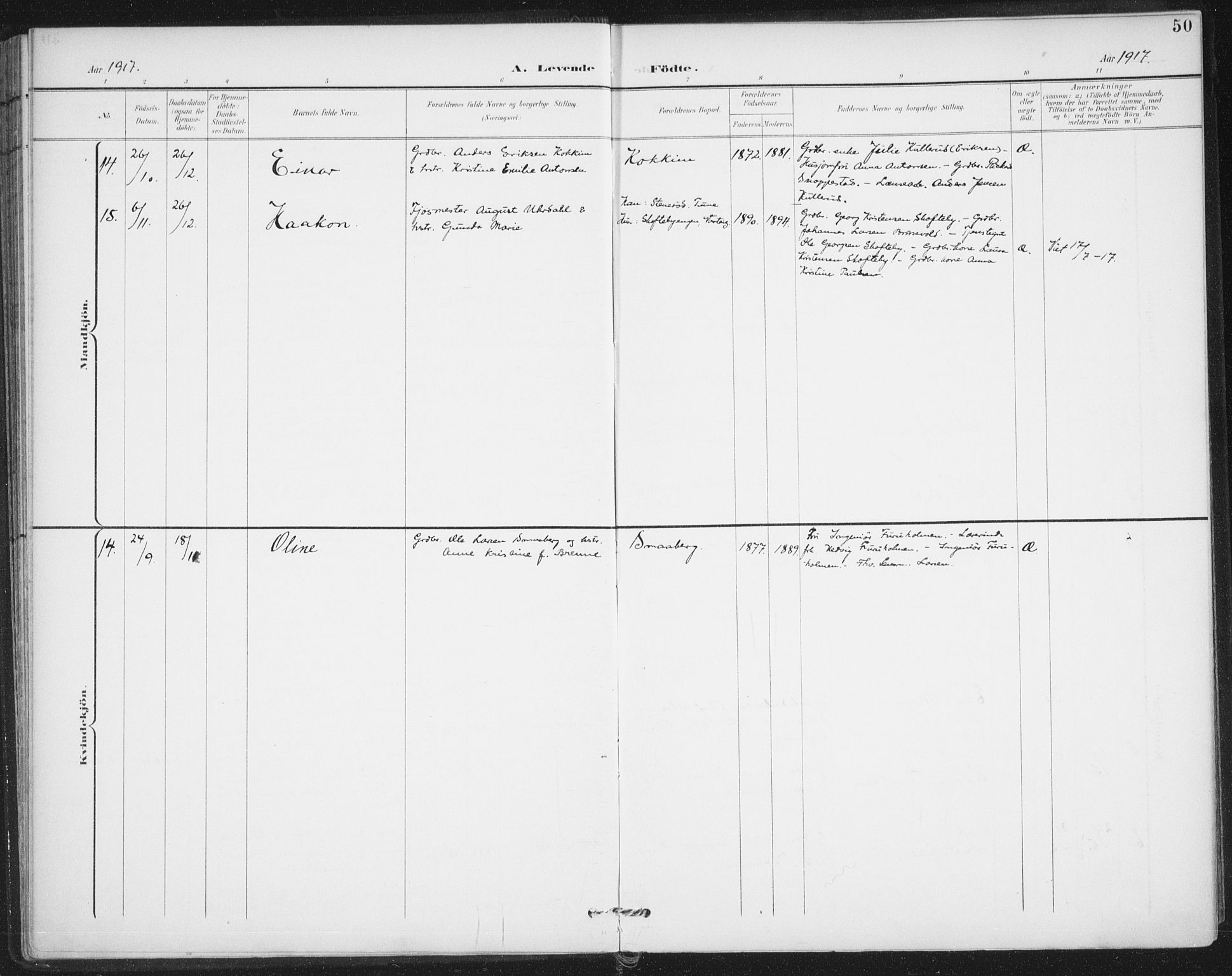 Varteig prestekontor Kirkebøker, SAO/A-10447a/F/Fa/L0003: Ministerialbok nr. 3, 1899-1919, s. 50