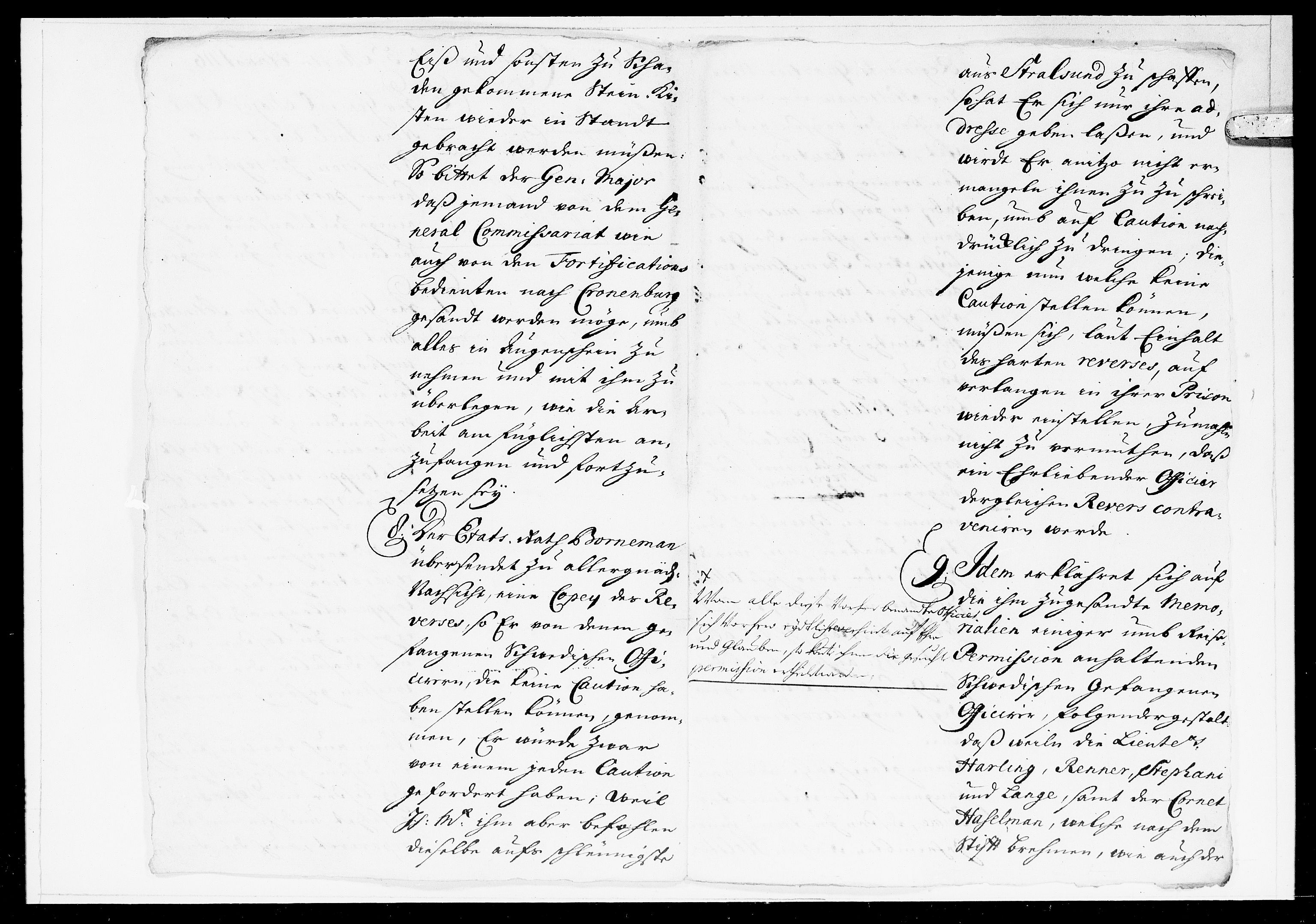 Krigskollegiet, Krigskancelliet, DRA/A-0006/-/1025-1036: Refererede sager, 1716, s. 200