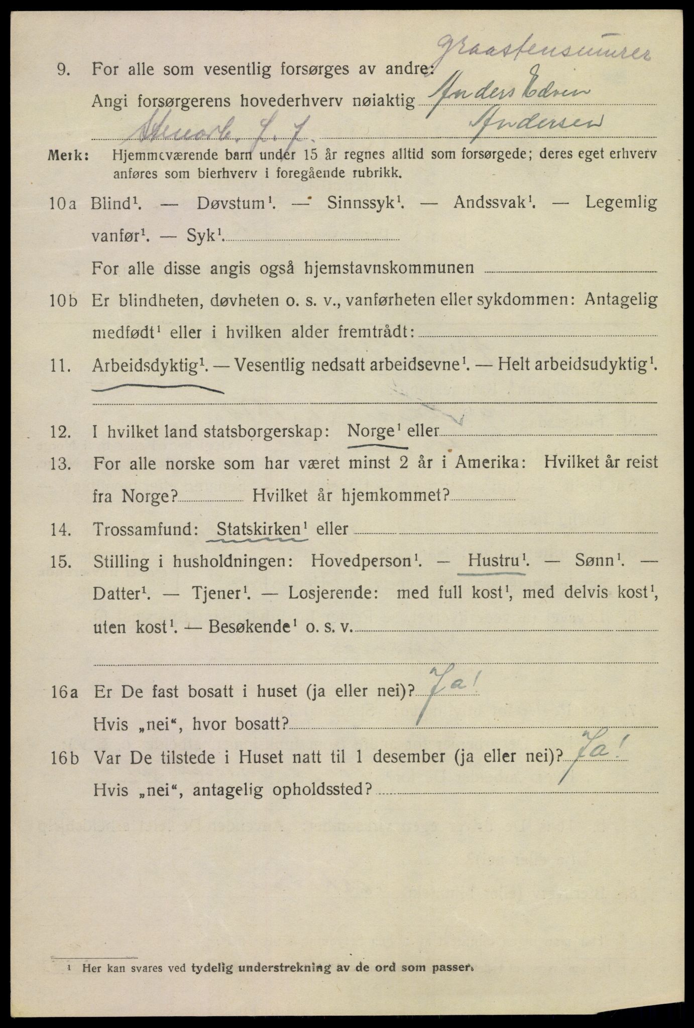 SAKO, Folketelling 1920 for 0801 Kragerø kjøpstad, 1920, s. 5818