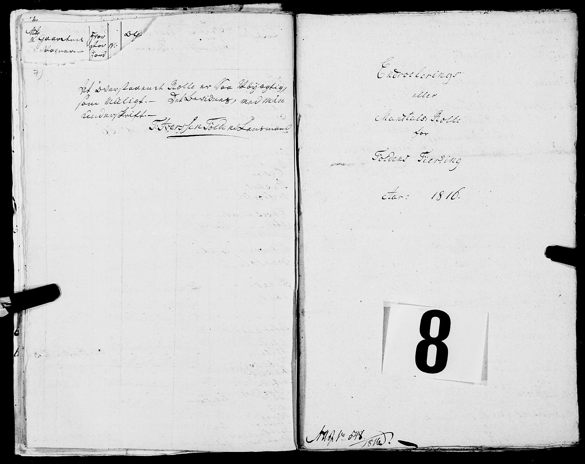 Fylkesmannen i Nordland, SAT/A-0499/1.1/R/Ra/L0020: Innrulleringsmanntall for Folda, 1809-1835, s. 106