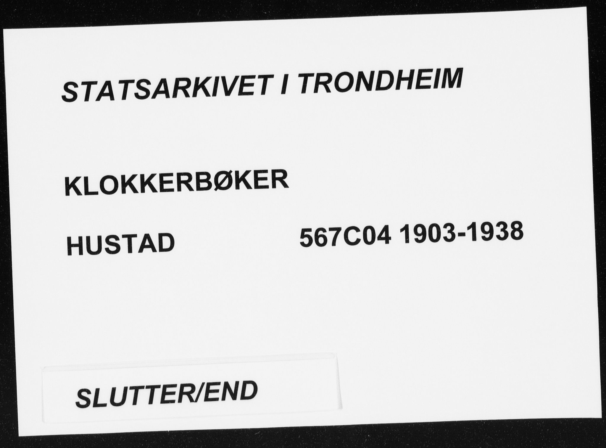 Ministerialprotokoller, klokkerbøker og fødselsregistre - Møre og Romsdal, AV/SAT-A-1454/567/L0784: Klokkerbok nr. 567C04, 1903-1938