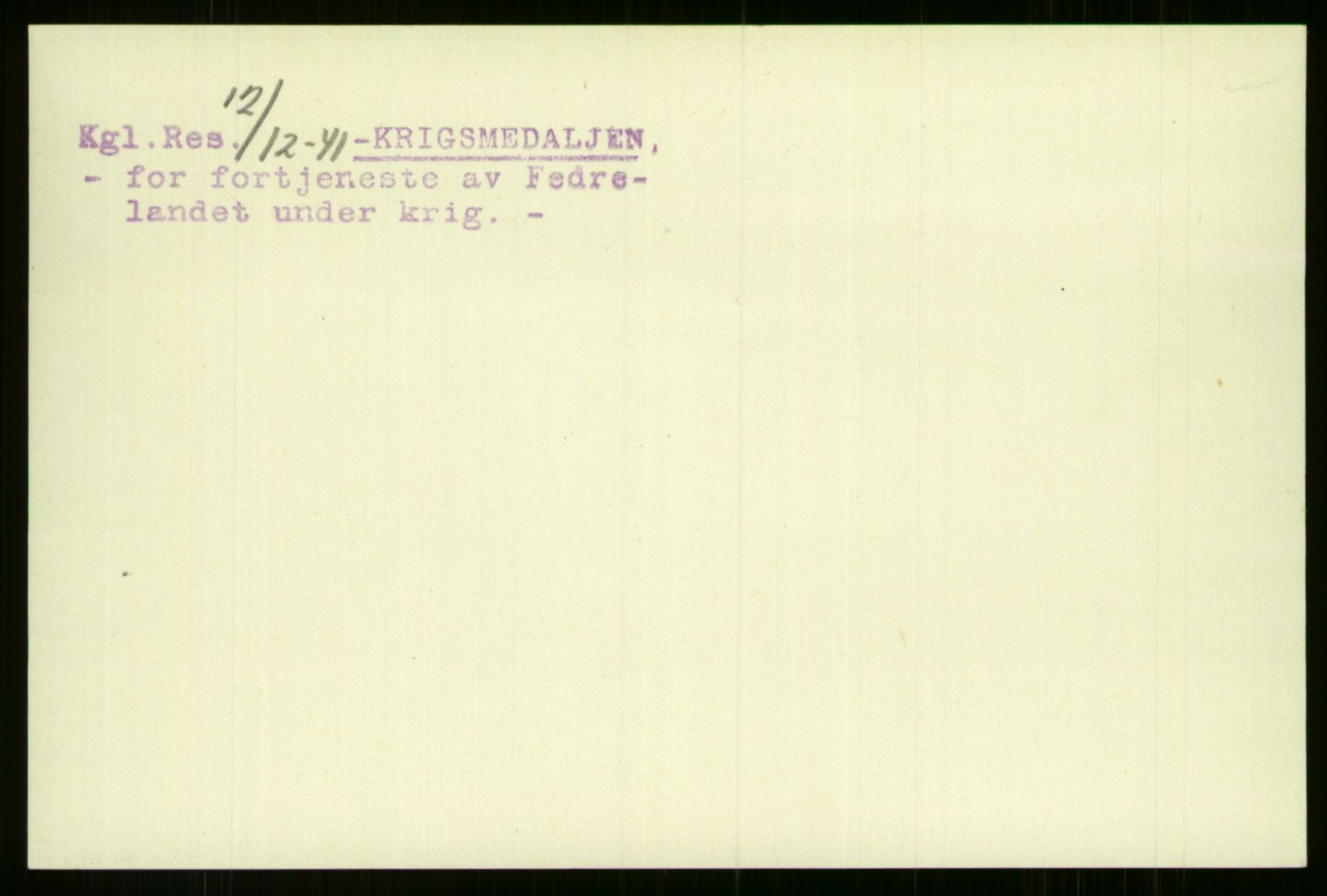 Direktoratet for sjømenn, AV/RA-S-3545/G/Gi/L0008: Alfabetisk ordnet kartotek over krigsdekorasjoner tildelt nordmenn under krigen, Odden - Staalstrøm, 1940-1945, s. 18