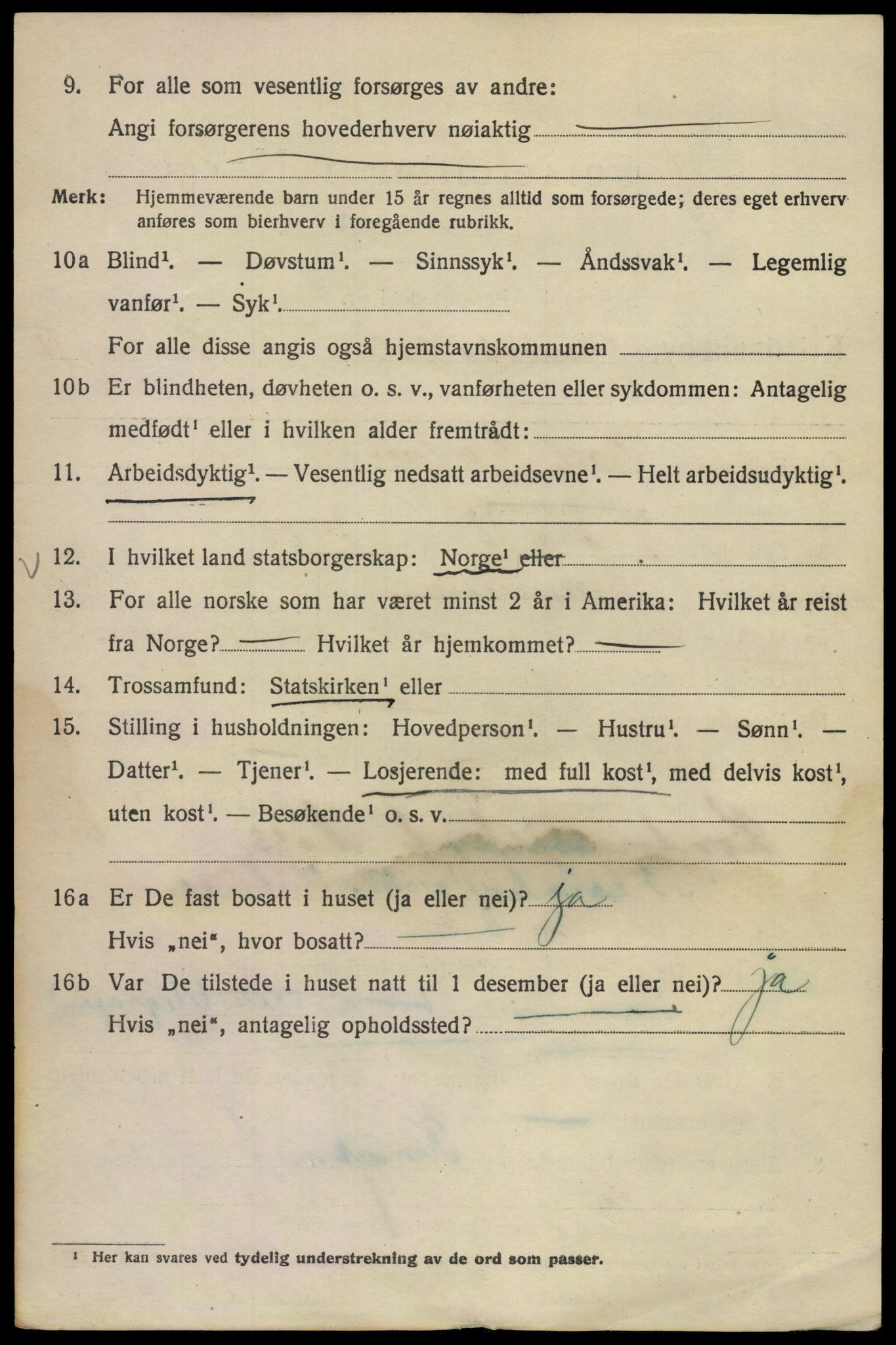 SAO, Folketelling 1920 for 0301 Kristiania kjøpstad, 1920, s. 400234