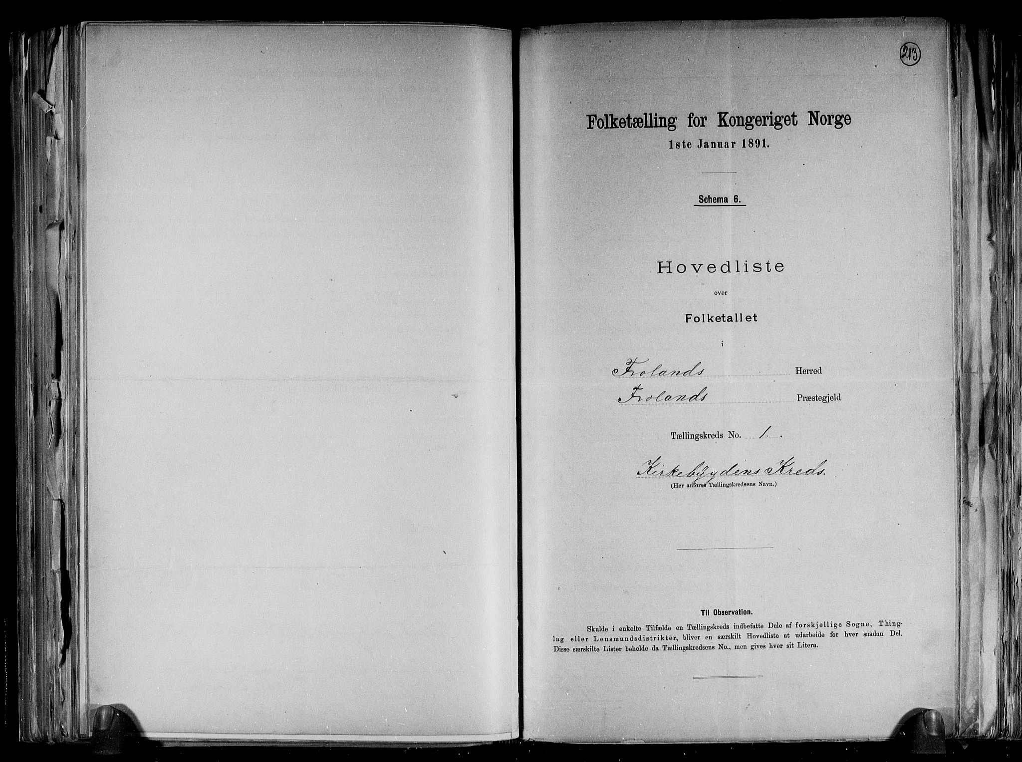 RA, Folketelling 1891 for 0919 Froland herred, 1891, s. 4