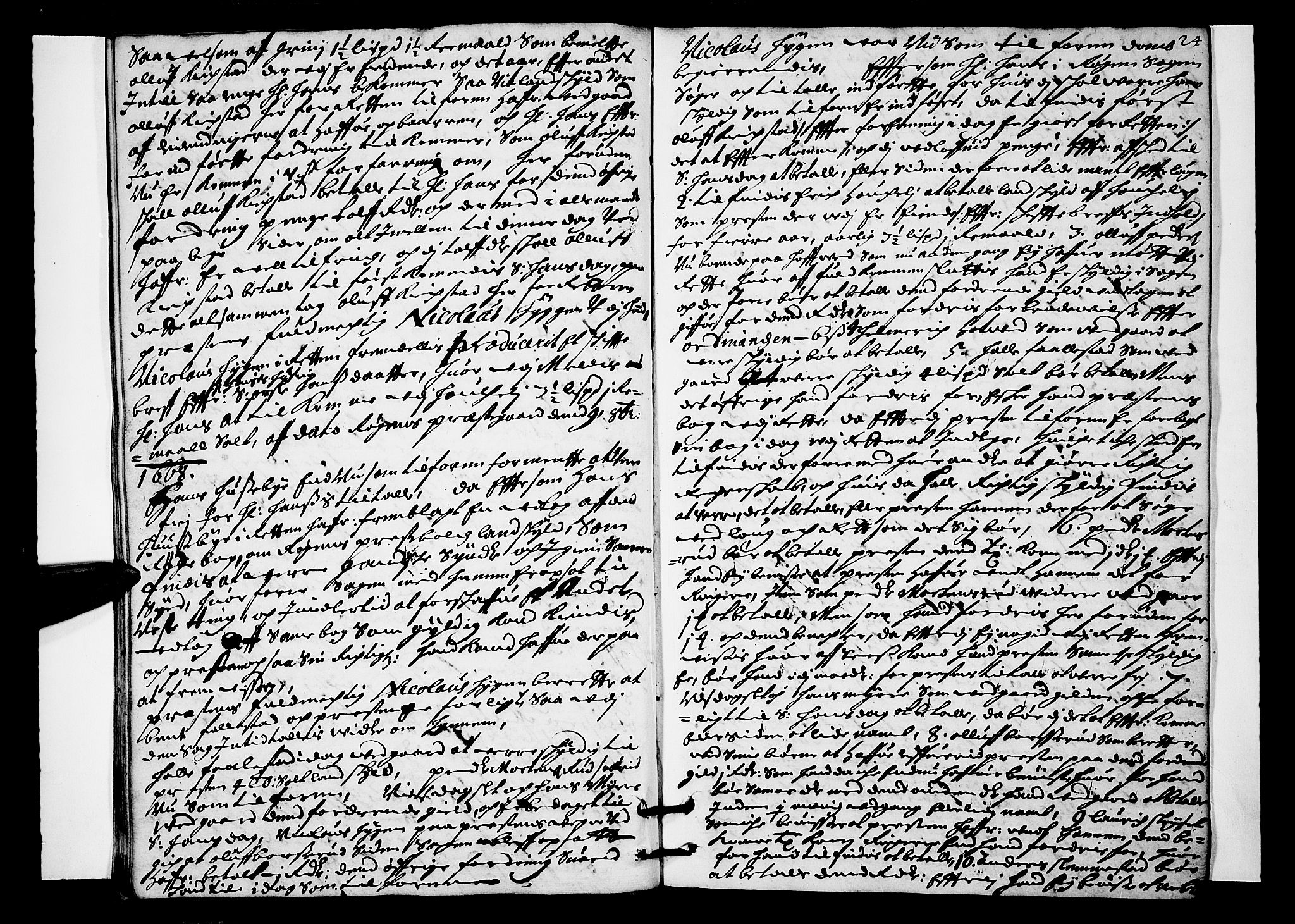 Lier, Røyken og Hurum sorenskriveri, AV/SAKO-A-89/F/Fa/L0016: Tingbok, 1675, s. 24