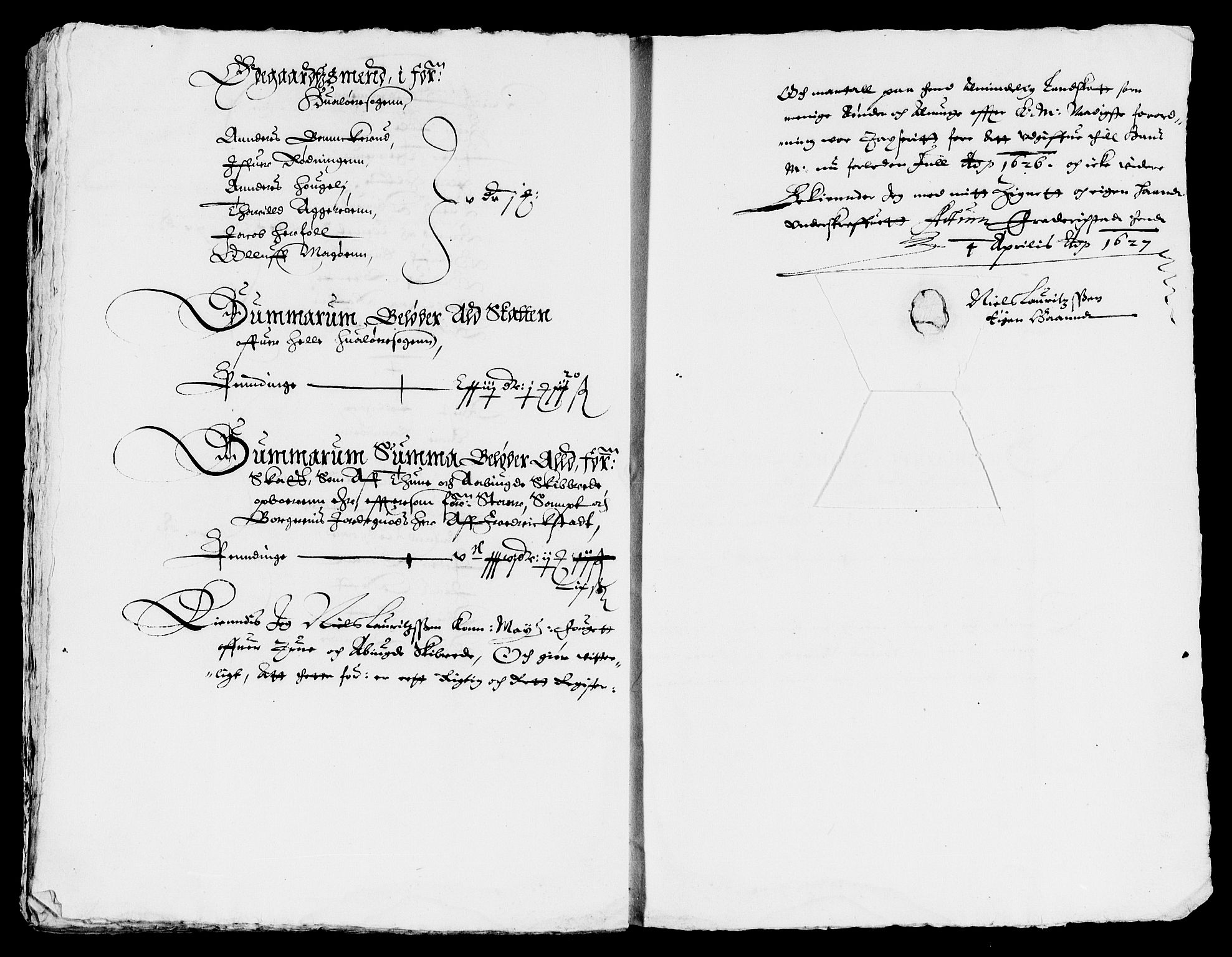 Rentekammeret inntil 1814, Reviderte regnskaper, Lensregnskaper, RA/EA-5023/R/Rb/Rba/L0079: Akershus len, 1626