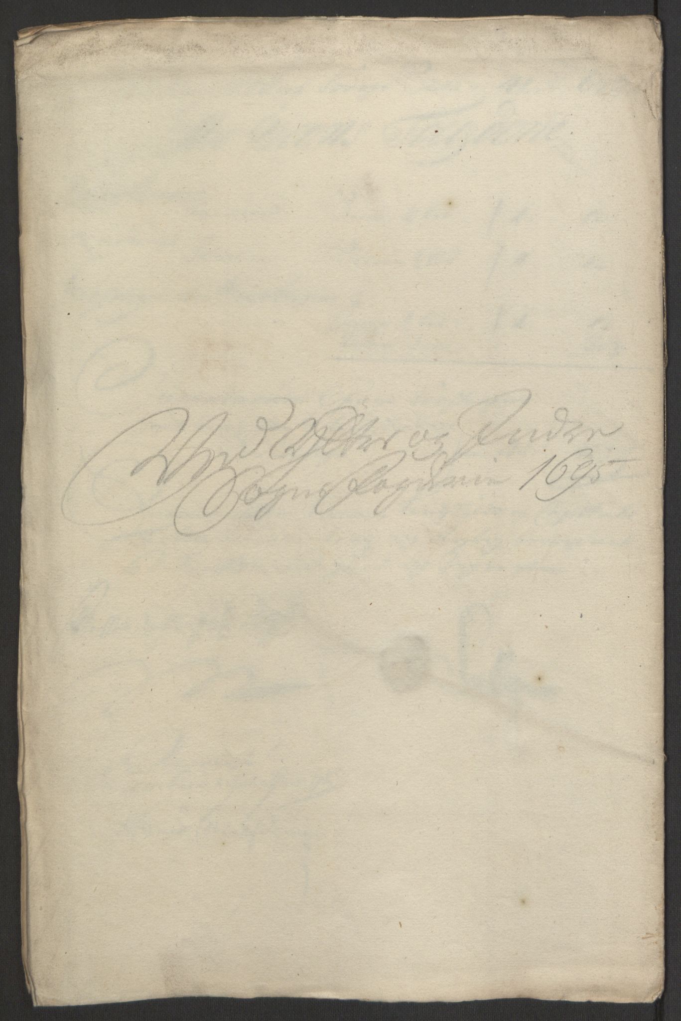 Rentekammeret inntil 1814, Reviderte regnskaper, Fogderegnskap, RA/EA-4092/R52/L3308: Fogderegnskap Sogn, 1695, s. 265