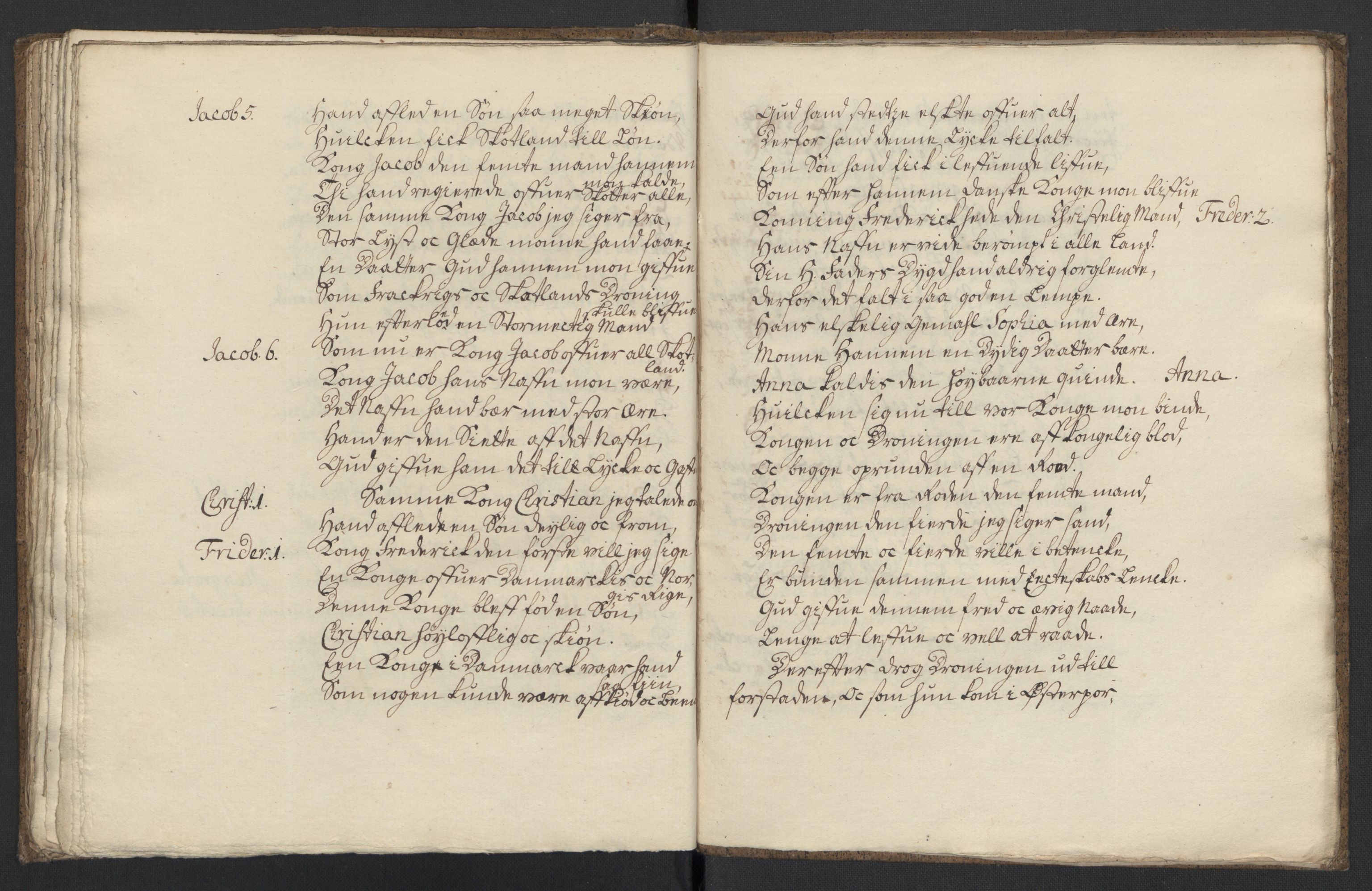Manuskriptsamlingen, RA/EA-3667/G/L0062: Kong Jacob 6.s bilager med frøken Anna 1589, 1589, s. 62