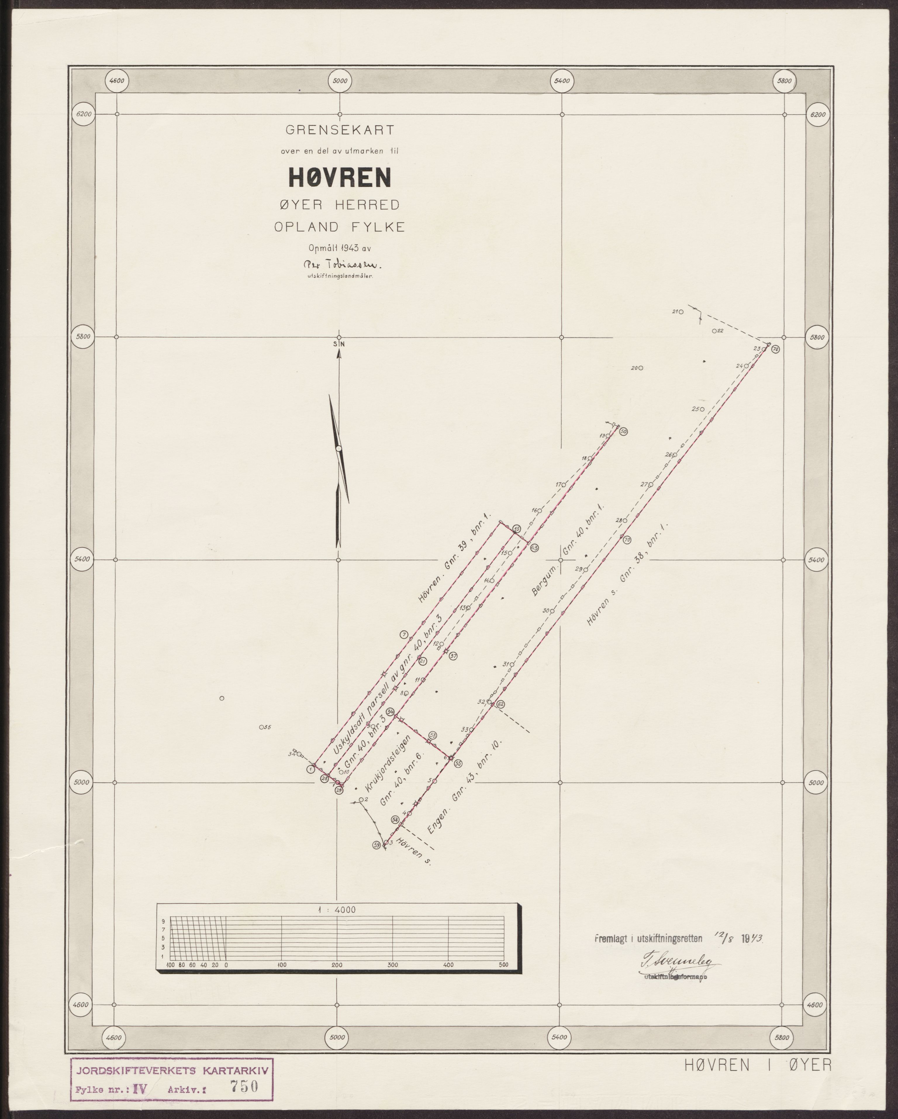 Jordskifteverkets kartarkiv, RA/S-3929/T, 1859-1988, s. 962