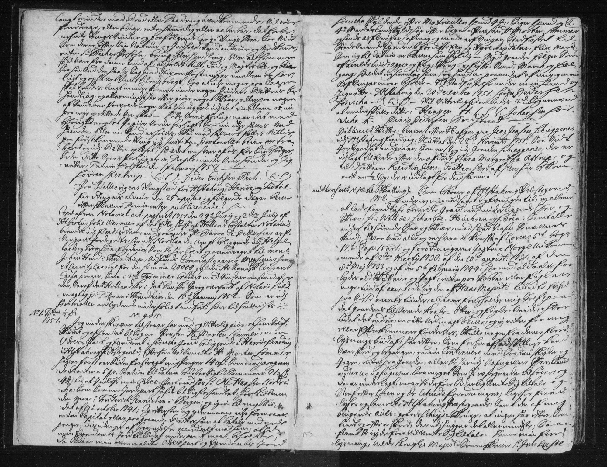 Helgeland sorenskriveri, SAT/A-0004/2/2C/L0003: Pantebok nr. 2, 1751-1783, s. 4