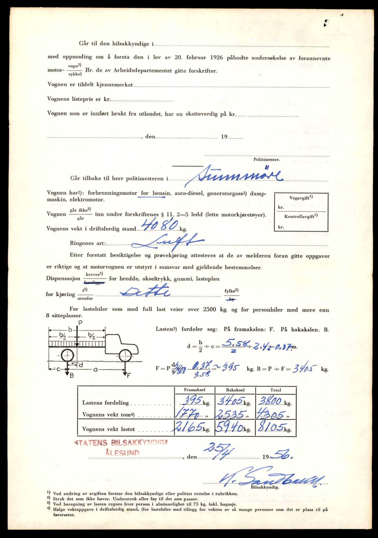 Møre og Romsdal vegkontor - Ålesund trafikkstasjon, AV/SAT-A-4099/F/Fe/L0036: Registreringskort for kjøretøy T 12831 - T 13030, 1927-1998, s. 290
