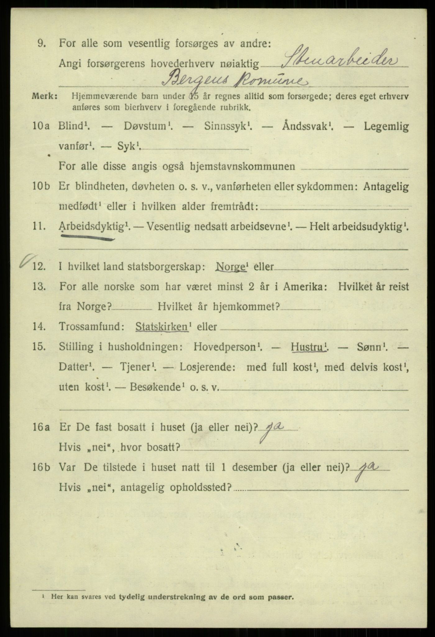 SAB, Folketelling 1920 for 1301 Bergen kjøpstad, 1920, s. 68383