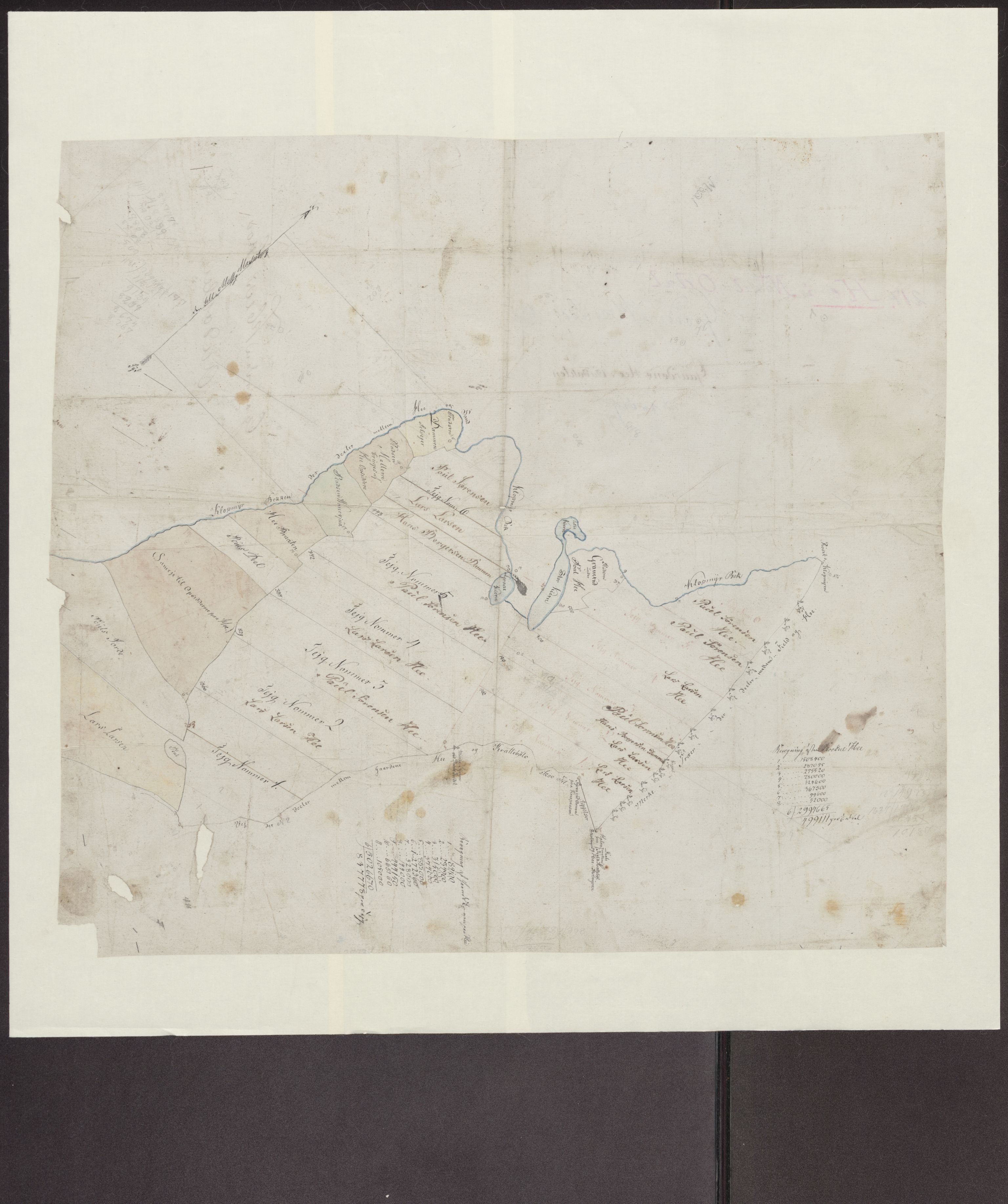 Kartsamlingen - Statsarkivet i Hamar, SAH/KART-001/F/Fa/L0001: Kart, 1629-1992, s. 238