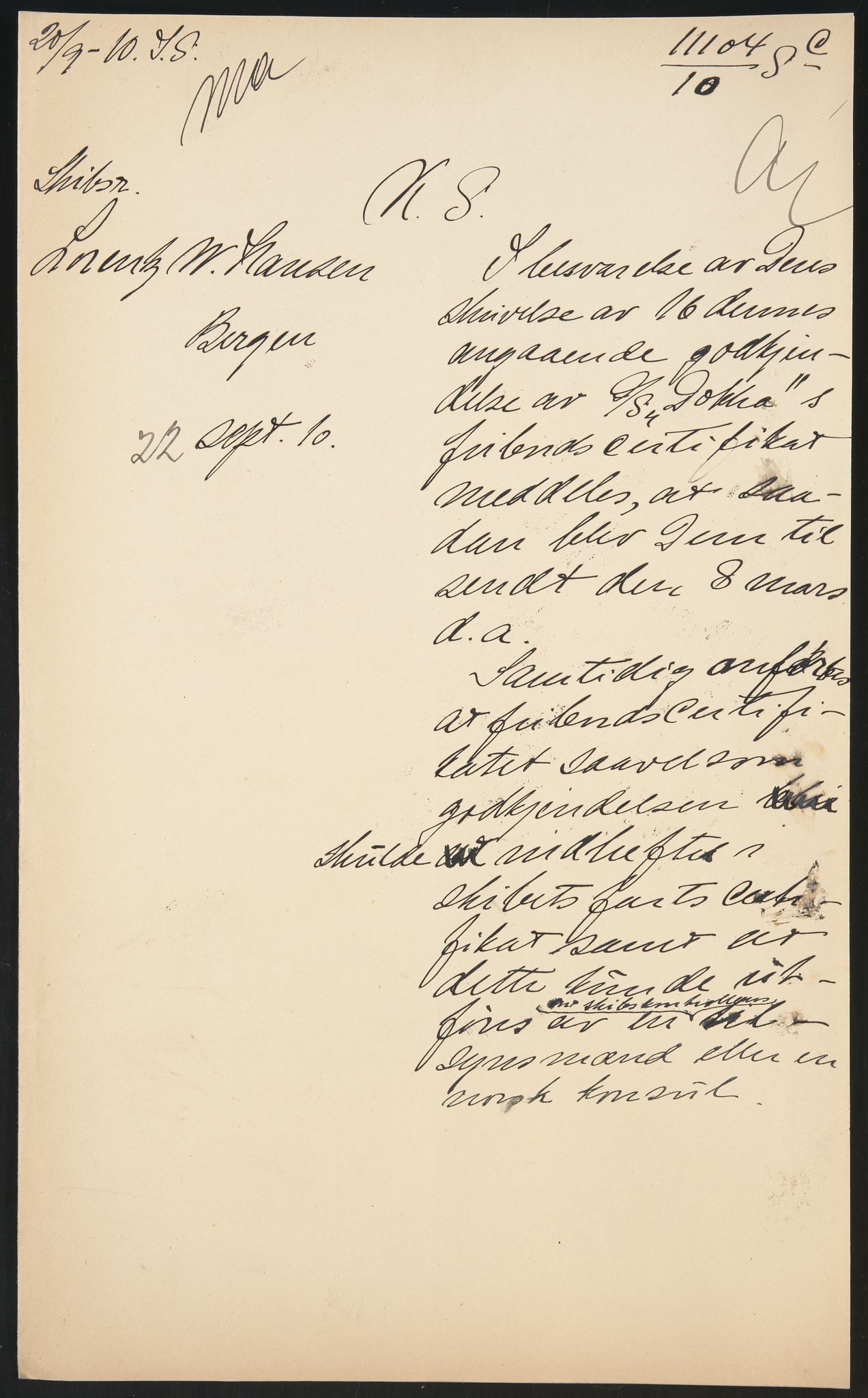 Sjøfartsdirektoratet med forløpere, skipsmapper slettede skip, AV/RA-S-4998/F/Fa/L0245: --, 1876-1919, s. 184