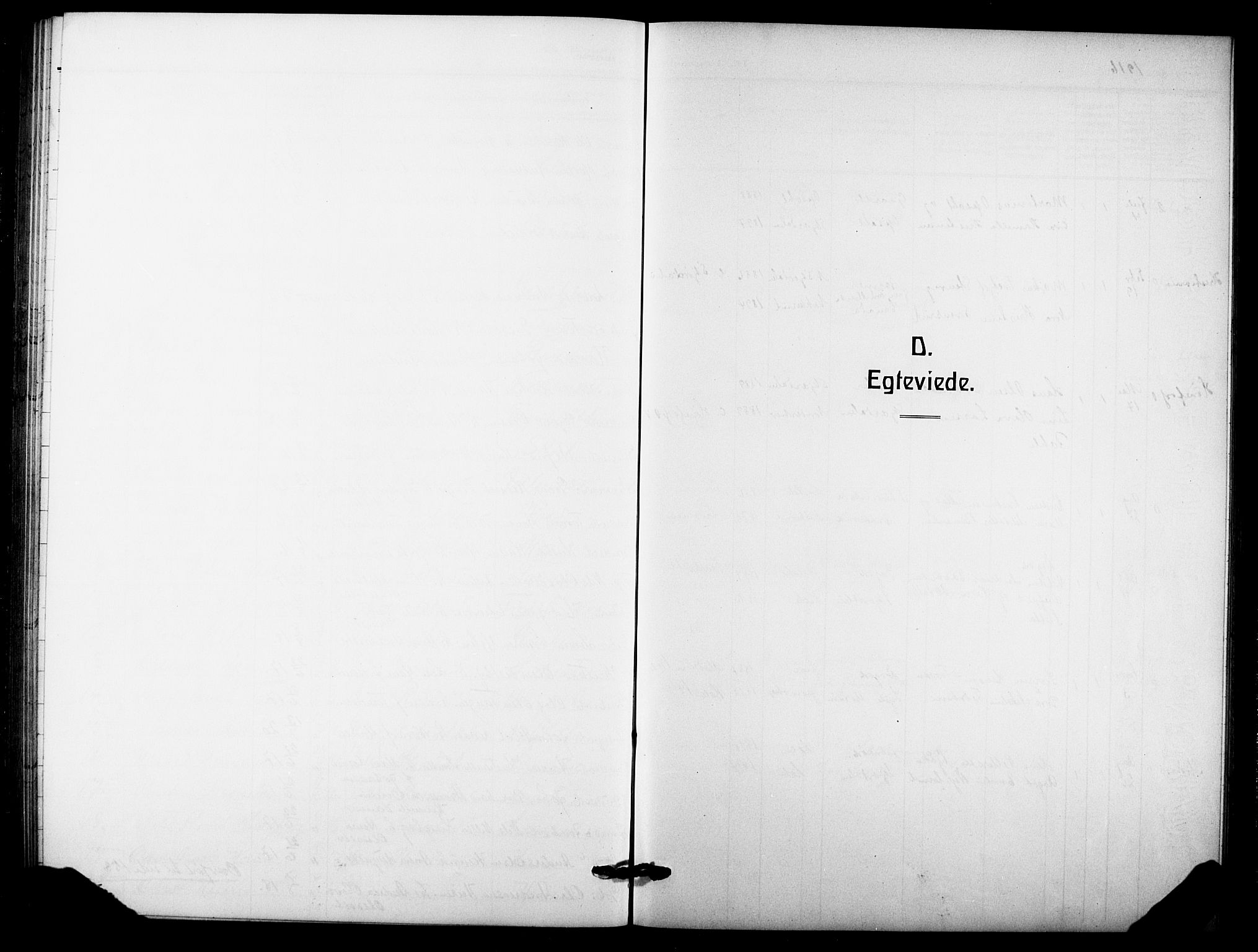 Hole kirkebøker, SAKO/A-228/G/Gb/L0005: Klokkerbok nr. II 5, 1915-1932