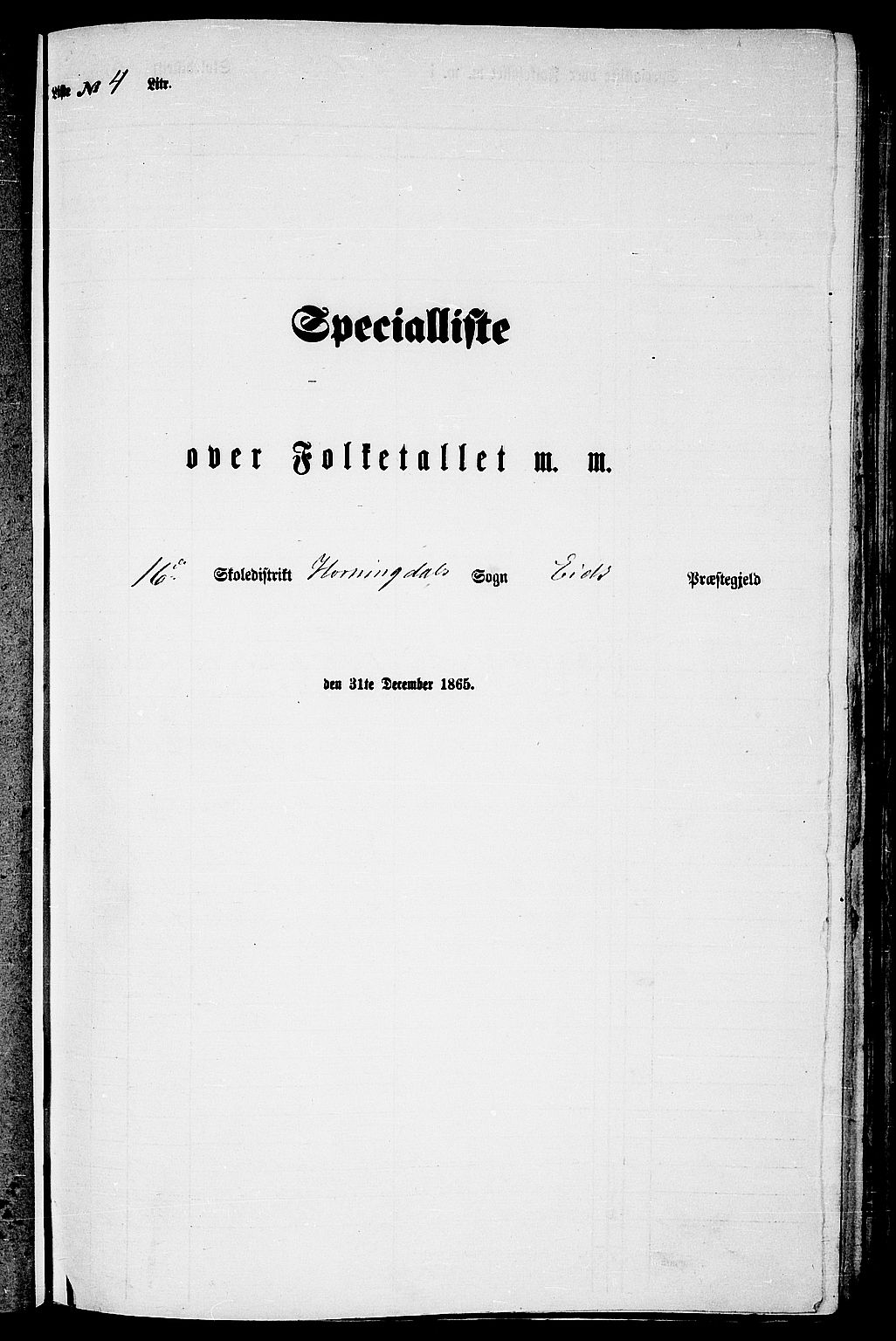 RA, Folketelling 1865 for 1443P Eid prestegjeld, 1865, s. 63