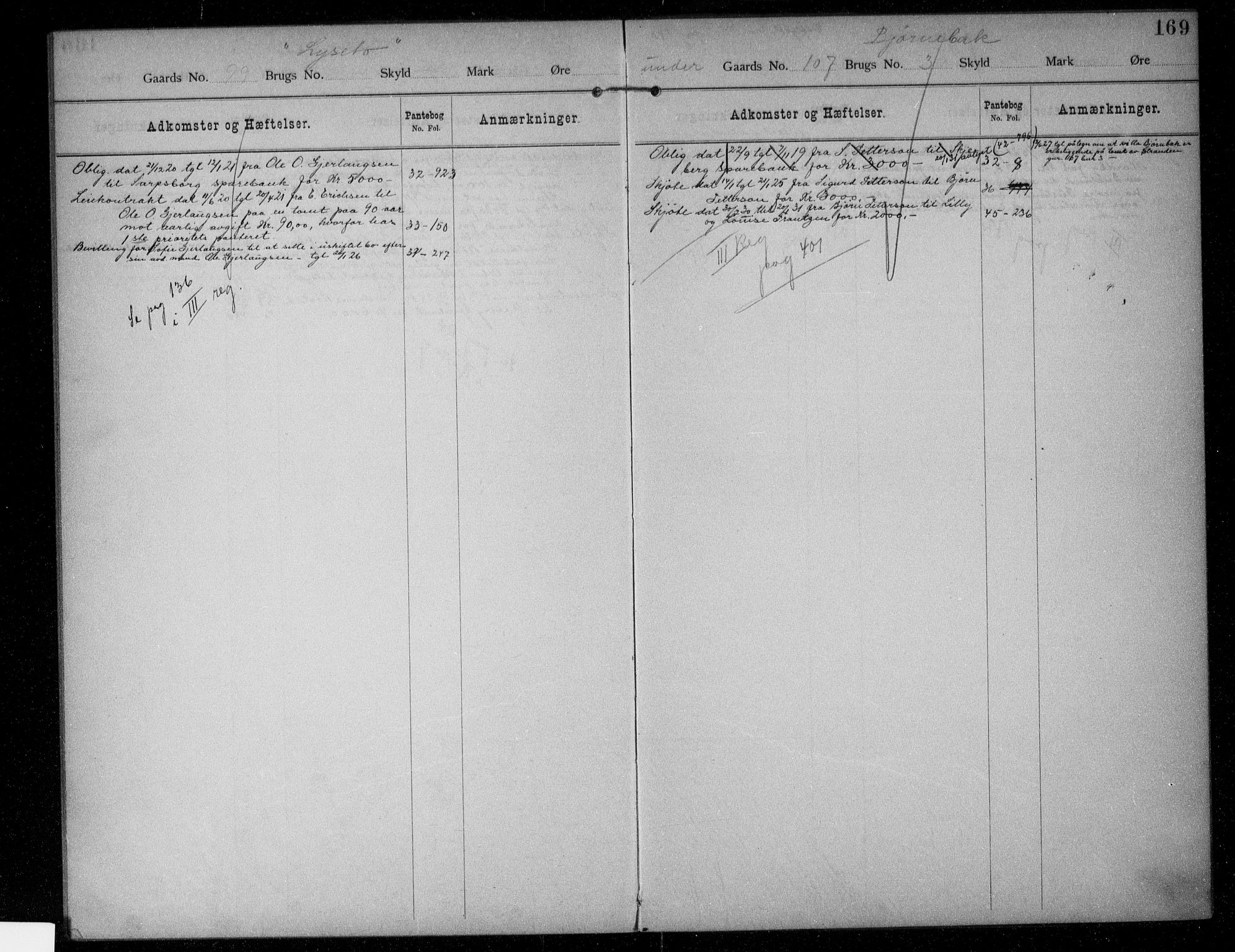 Idd og Marker sorenskriveri, AV/SAO-A-10283/G/Ga/Gac/L0003: Panteregister nr. II 3, 1894-1925, s. 169