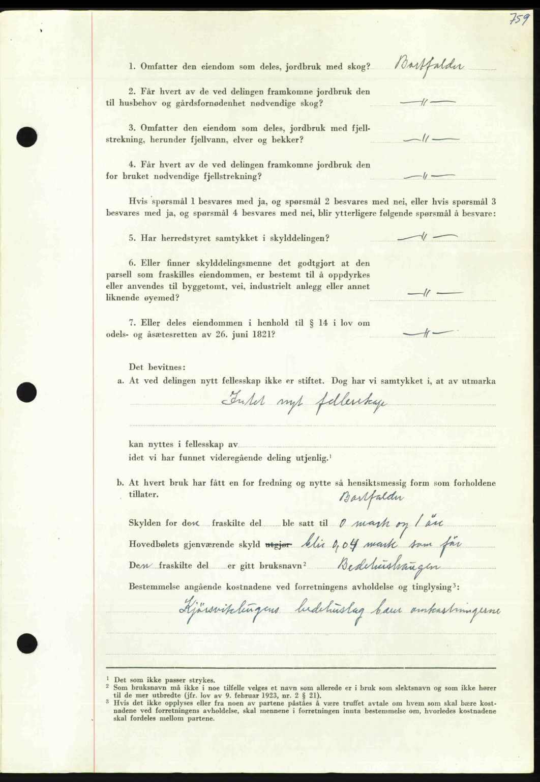 Nordmøre sorenskriveri, AV/SAT-A-4132/1/2/2Ca: Pantebok nr. A115, 1950-1950, Dagboknr: 2373/1950