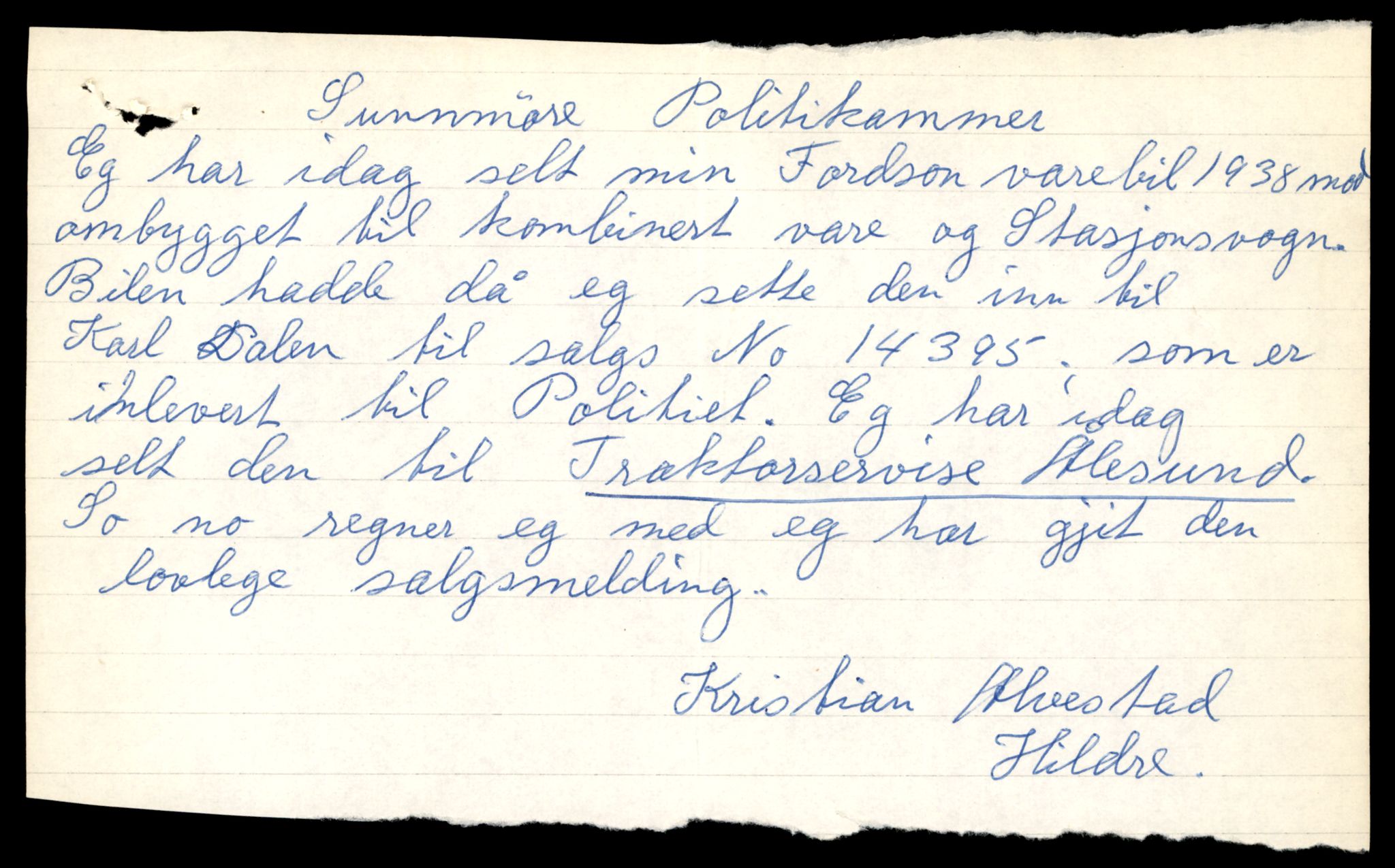 Møre og Romsdal vegkontor - Ålesund trafikkstasjon, AV/SAT-A-4099/F/Fe/L0045: Registreringskort for kjøretøy T 14320 - T 14444, 1927-1998, s. 1905