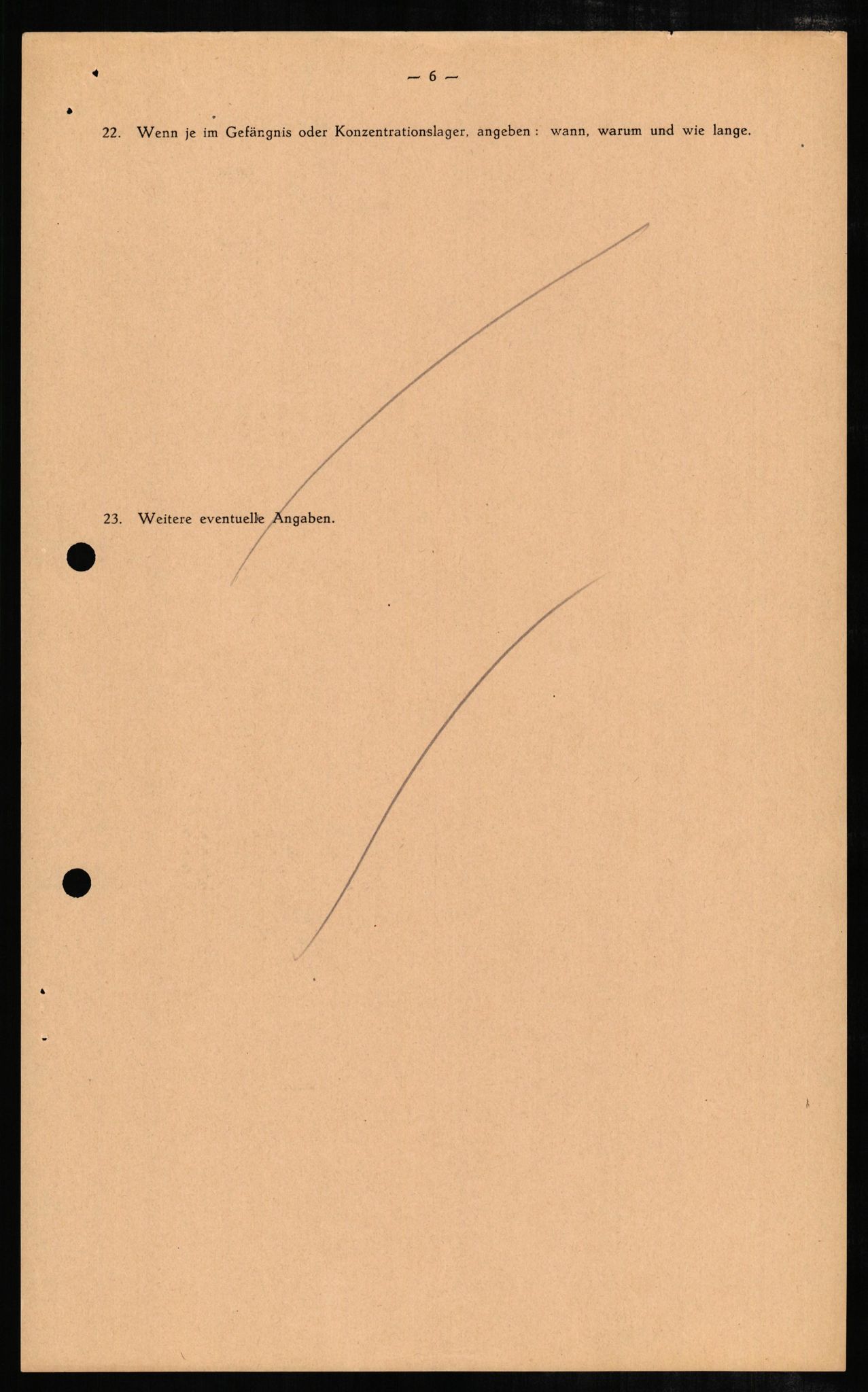 Forsvaret, Forsvarets overkommando II, RA/RAFA-3915/D/Db/L0005: CI Questionaires. Tyske okkupasjonsstyrker i Norge. Tyskere., 1945-1946, s. 81