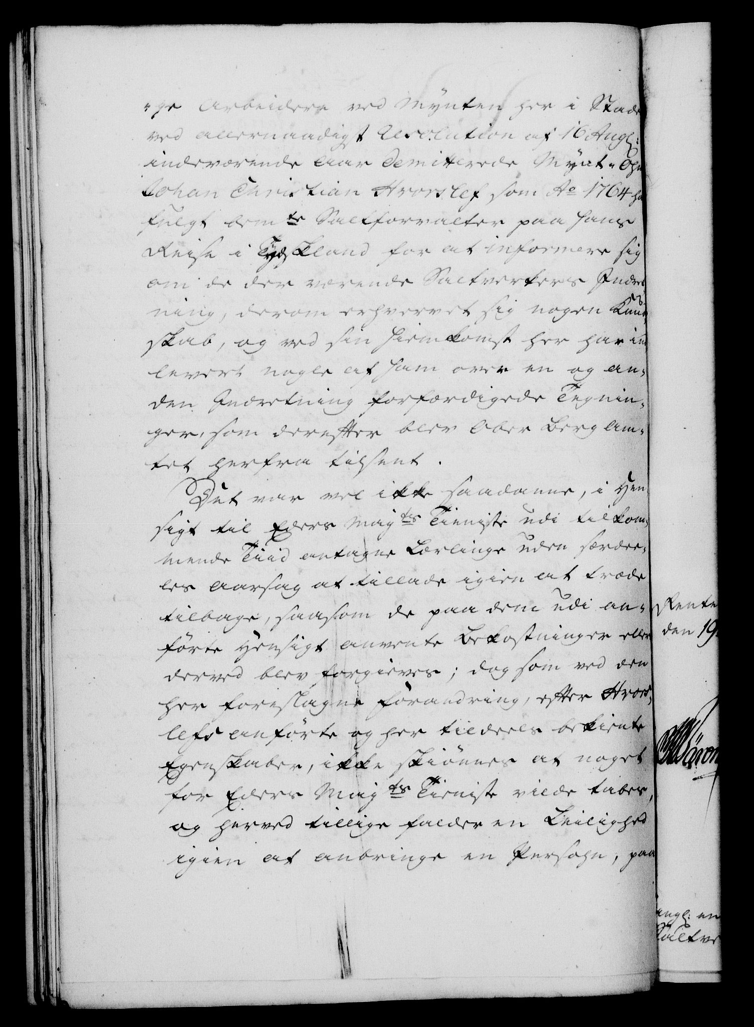 Rentekammeret, Kammerkanselliet, RA/EA-3111/G/Gf/Gfa/L0047: Norsk relasjons- og resolusjonsprotokoll (merket RK 52.47), 1765, s. 441
