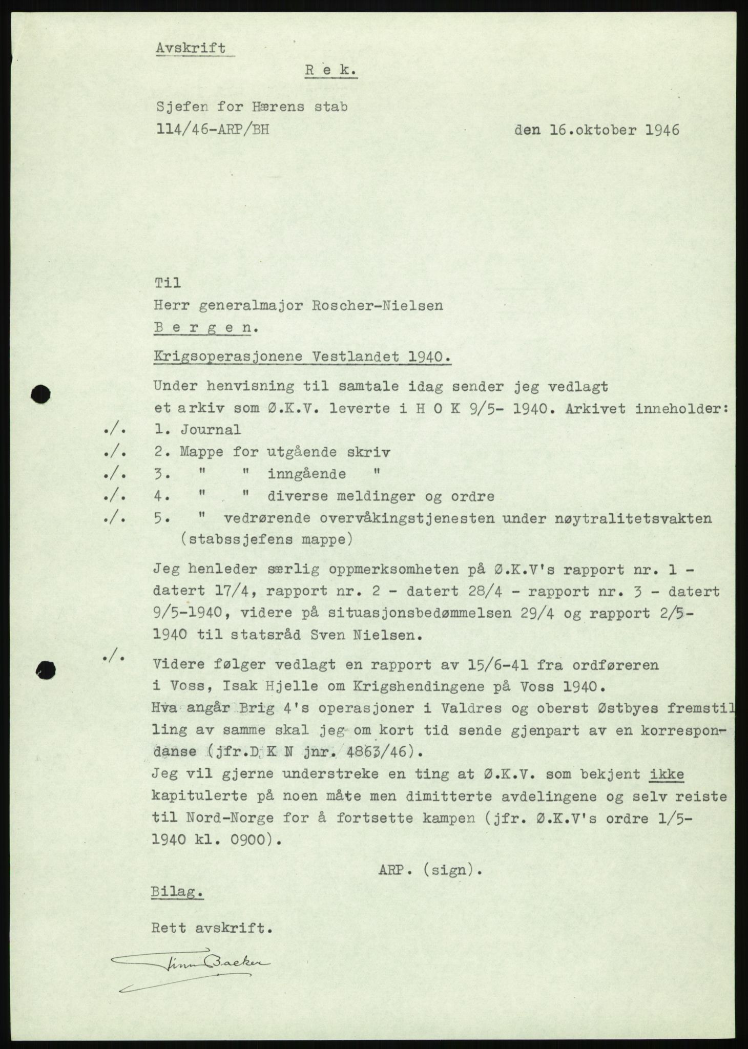 Forsvaret, Forsvarets krigshistoriske avdeling, AV/RA-RAFA-2017/Y/Yb/L0056: II-C-11-136-139  -  1. Divisjon, 1940-1957, s. 1060