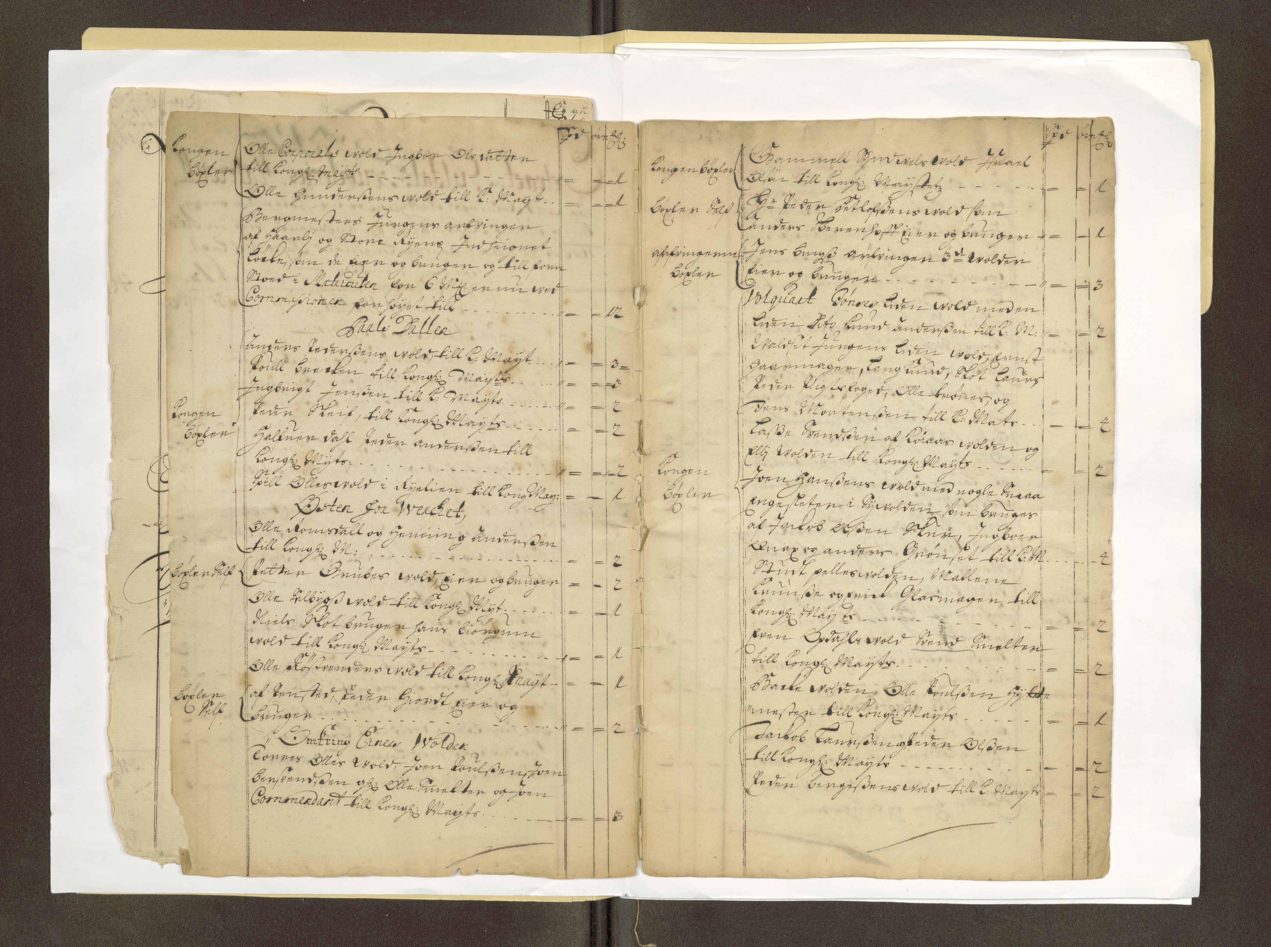 Røros kobberverk, AV/SAT-PA-0211/1/16/16A1/L0001: Jordegodset omkring Røros, 1685-1819, s. 12